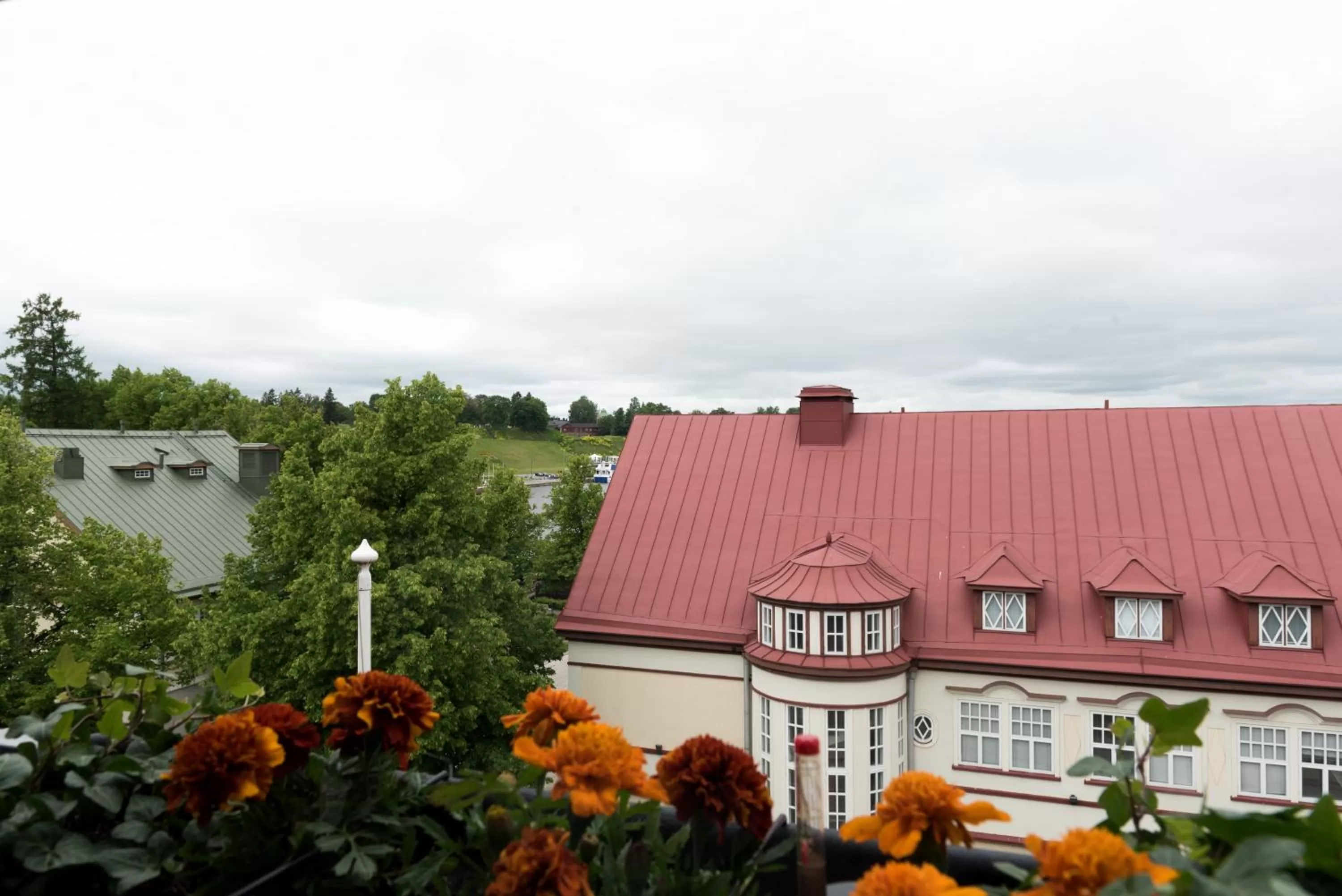 Balcony/Terrace in Hotelli Lähde