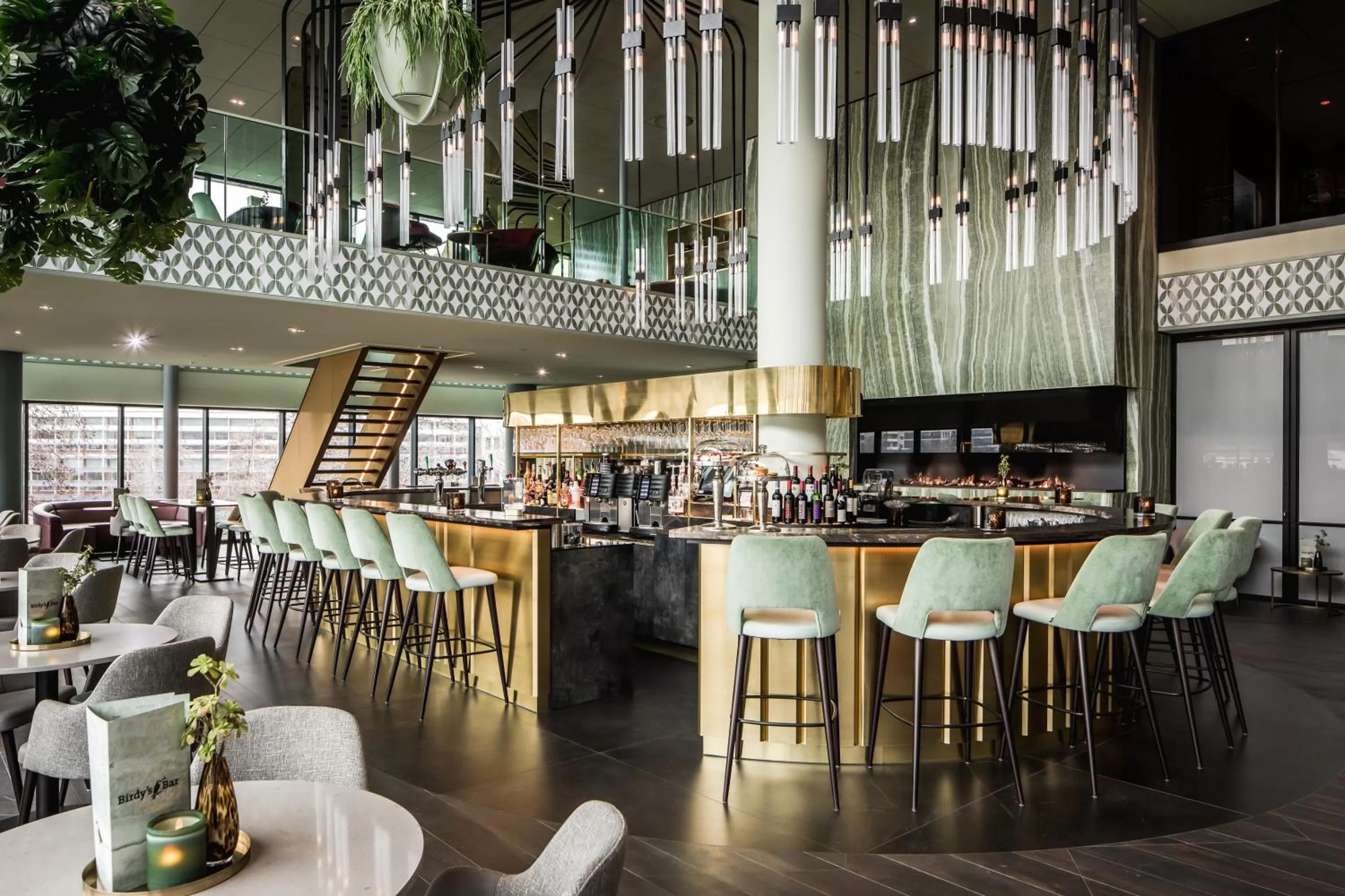 Lounge or bar in Van der Valk Hotel Haarlem