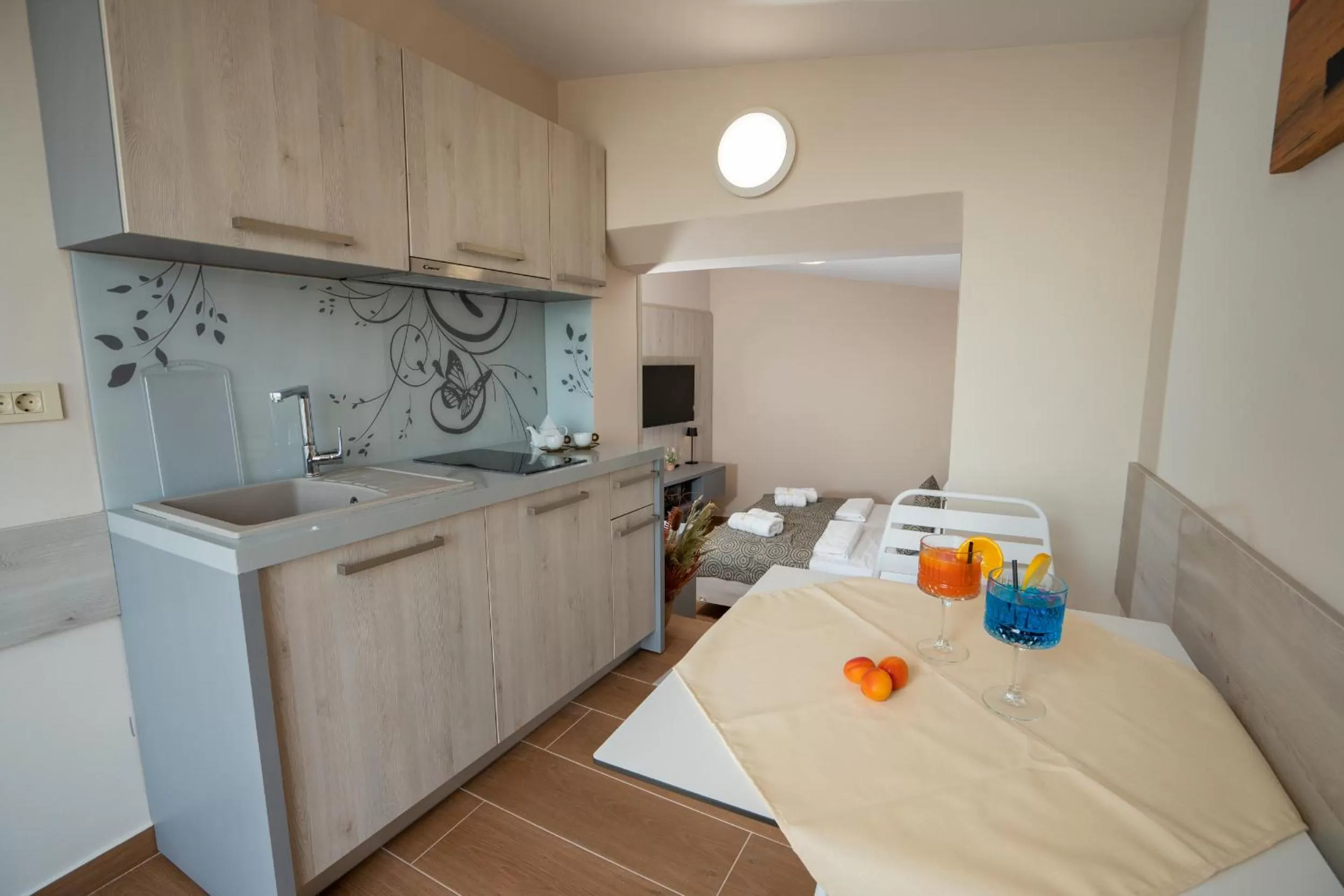 Kitchen or kitchenette in Bed&Breakfast Novalis