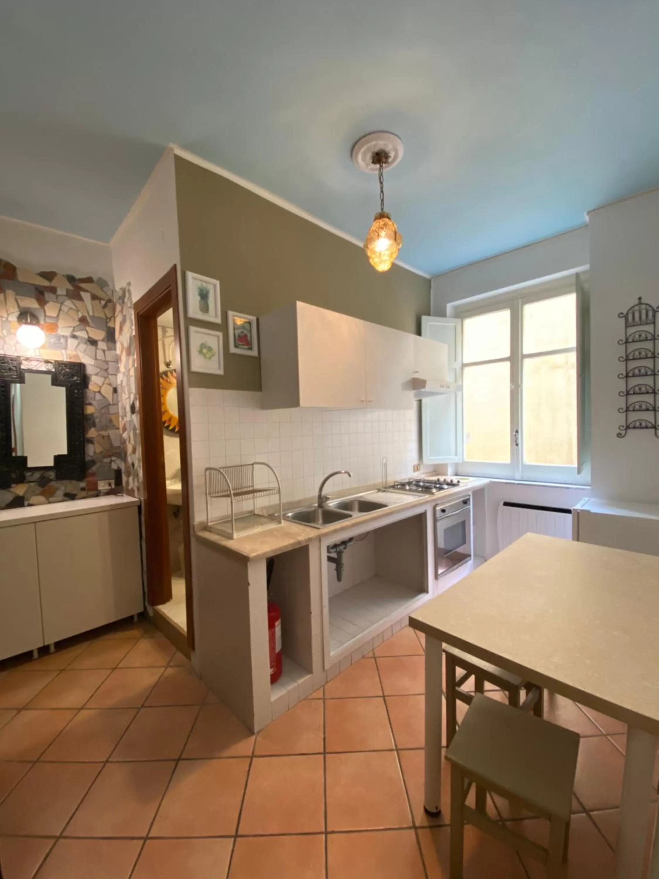 Kitchen or kitchenette in Hotel Europeo Napoli