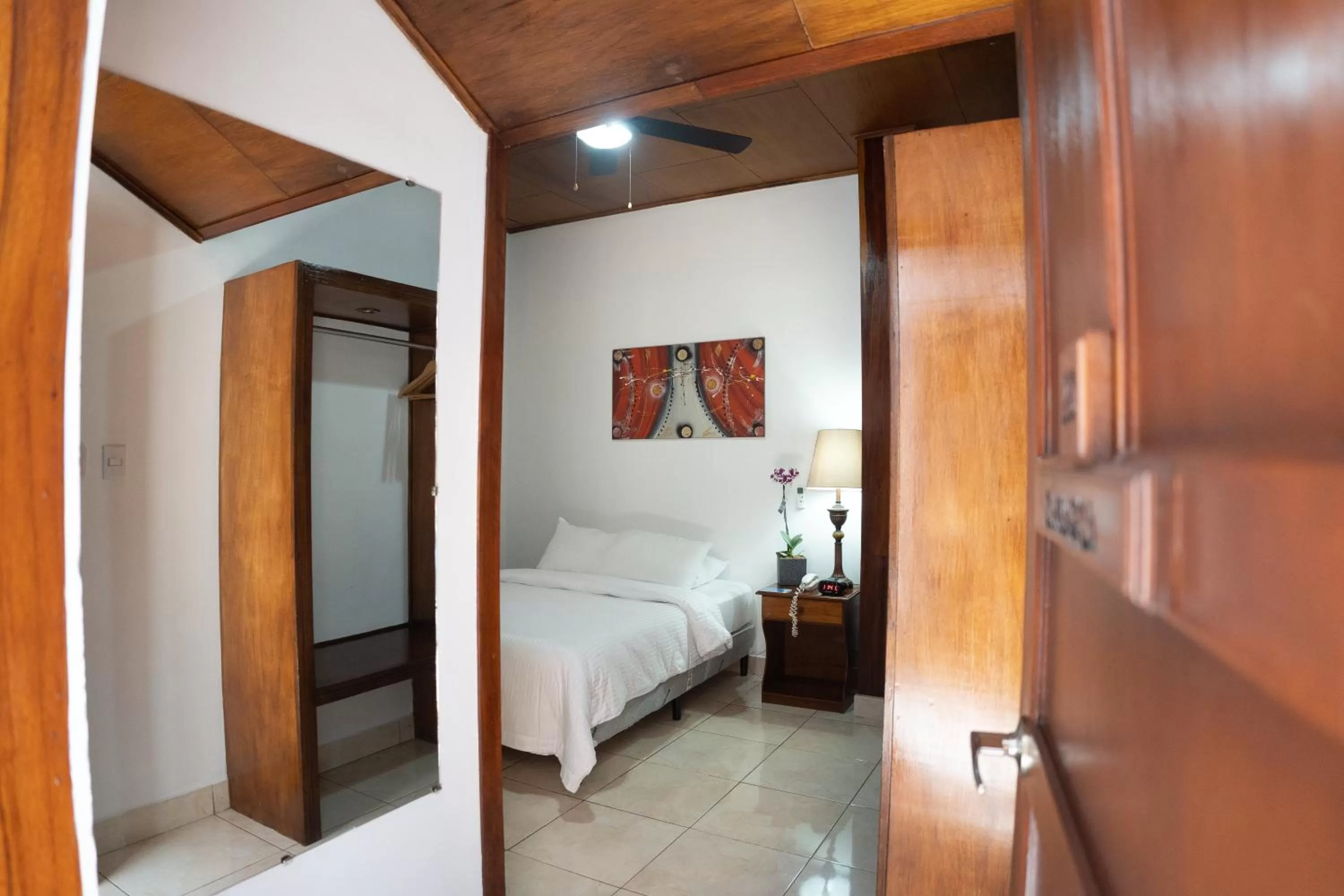 Bed in Hotel Dunn Inn