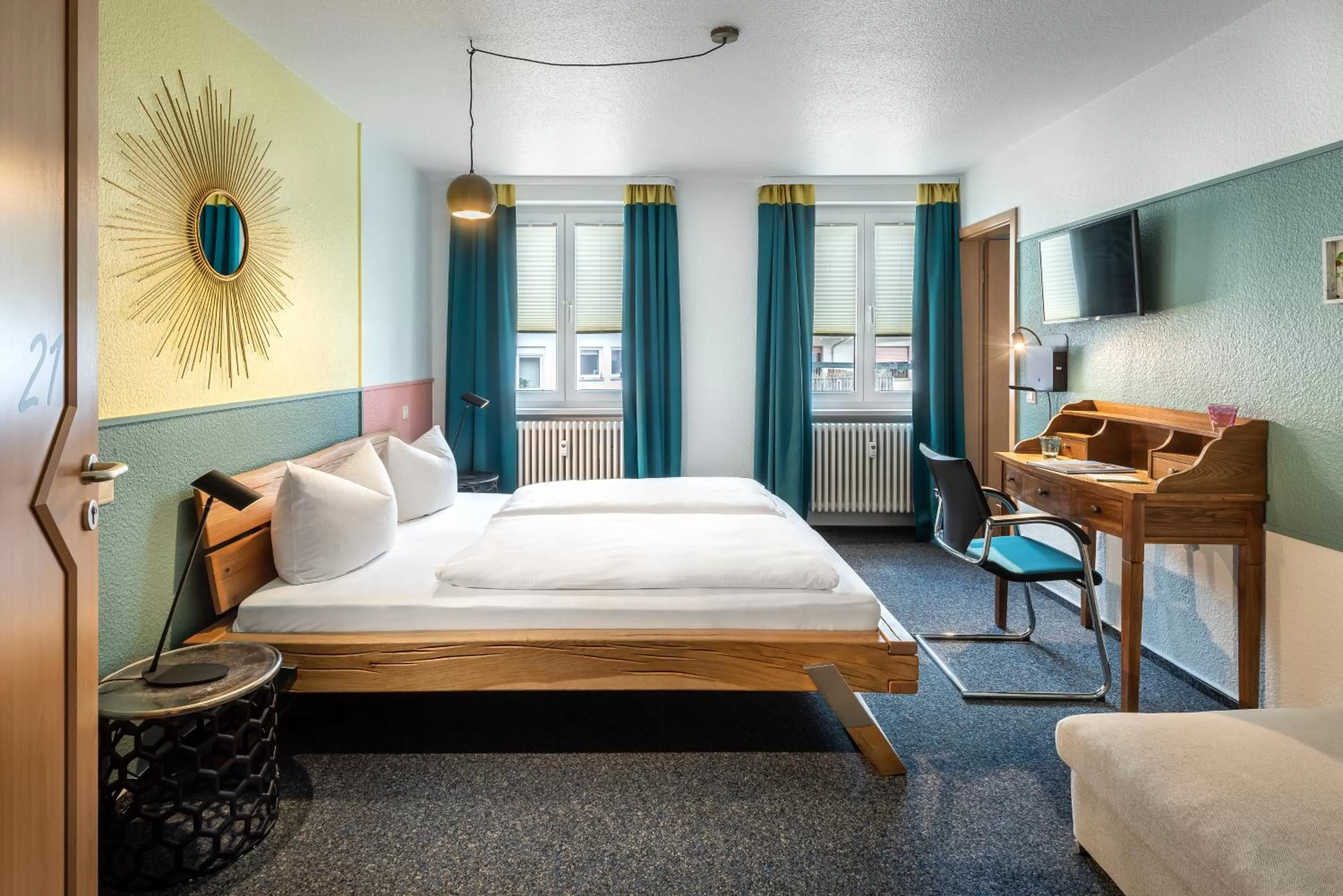 Bed in Vier Jahreszeiten