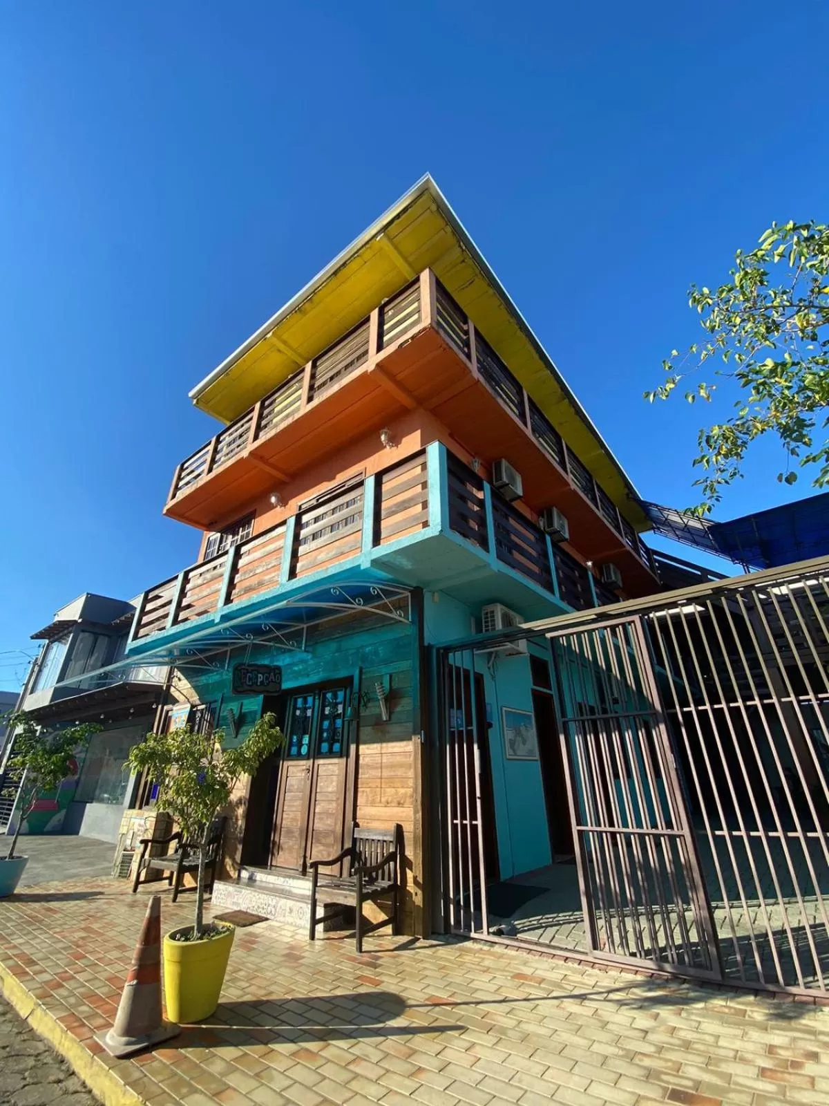 Property building in Pousada Casa do Luiggi