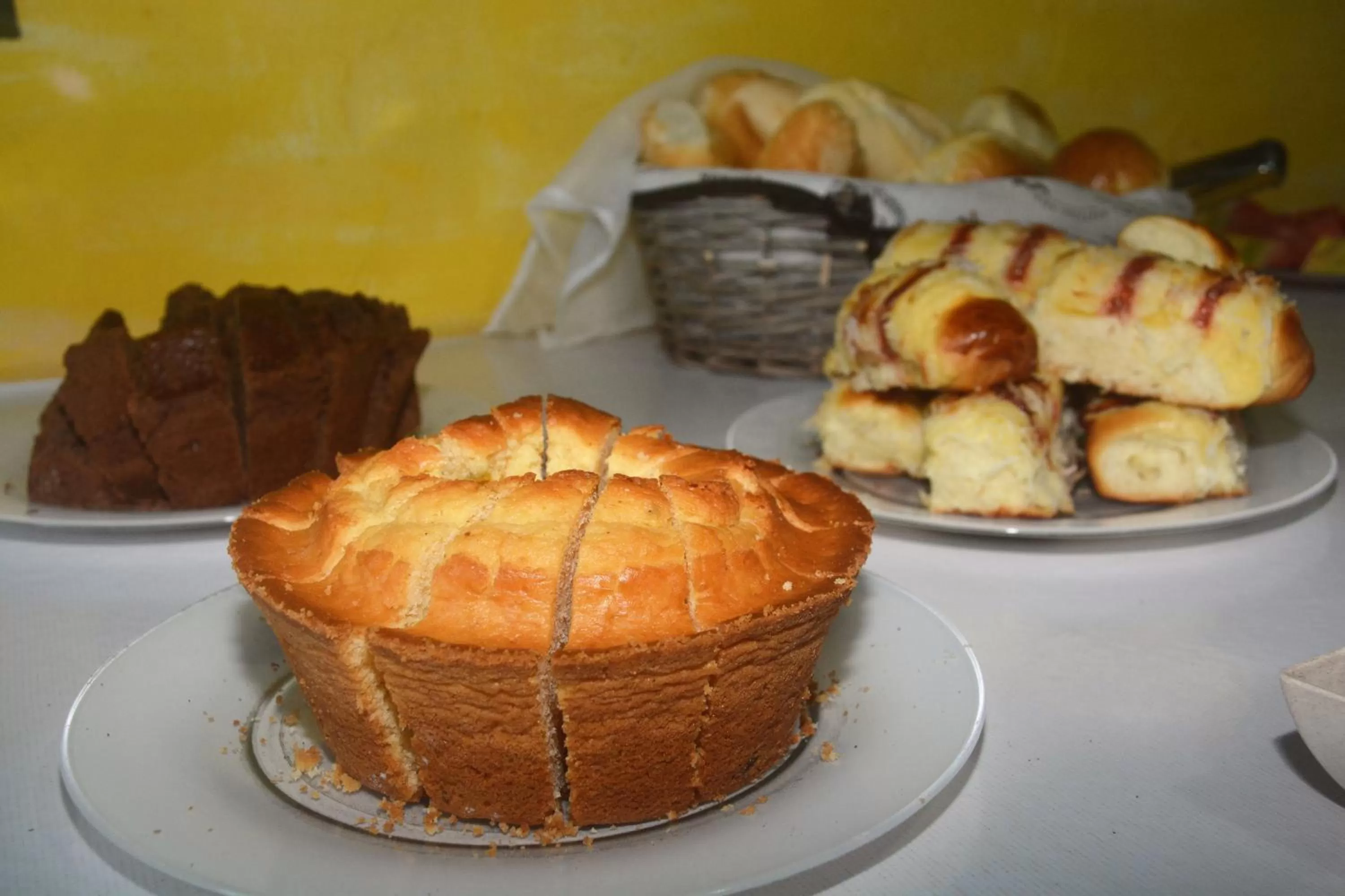 Continental breakfast in Pousada Mare Blue