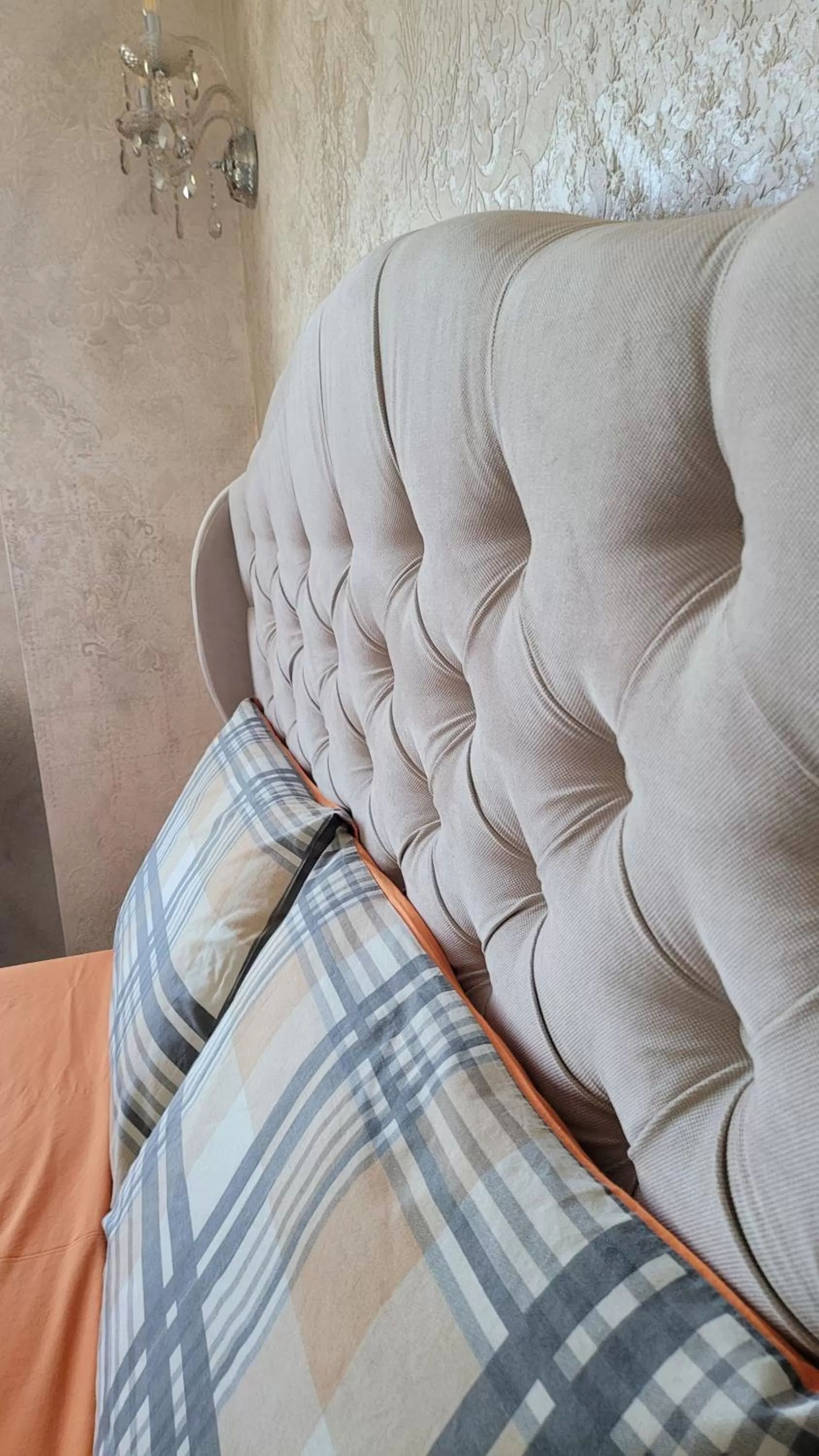 Bed in Terrace Suites Iasi