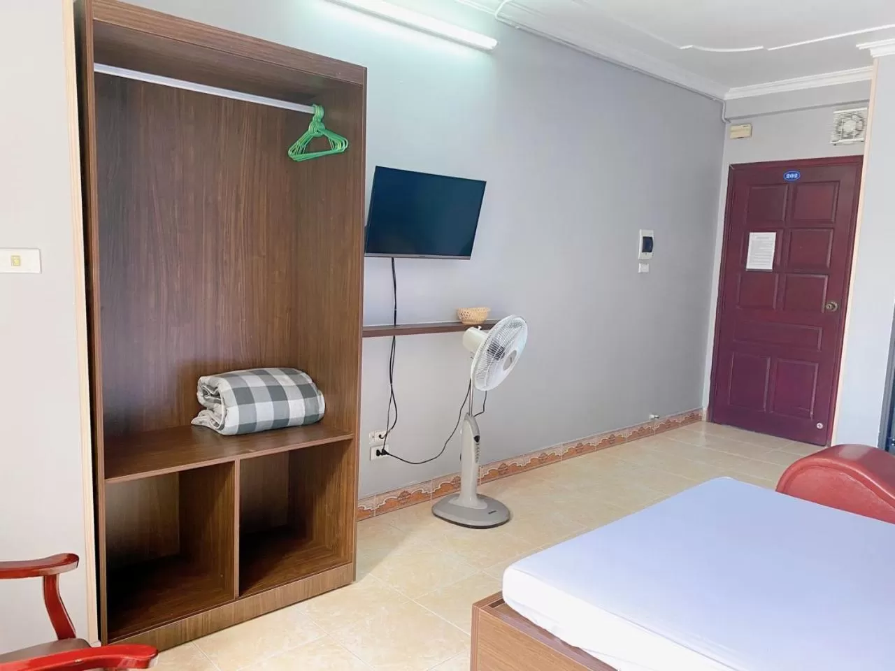 Bed in Đình Vũ 3 Motel