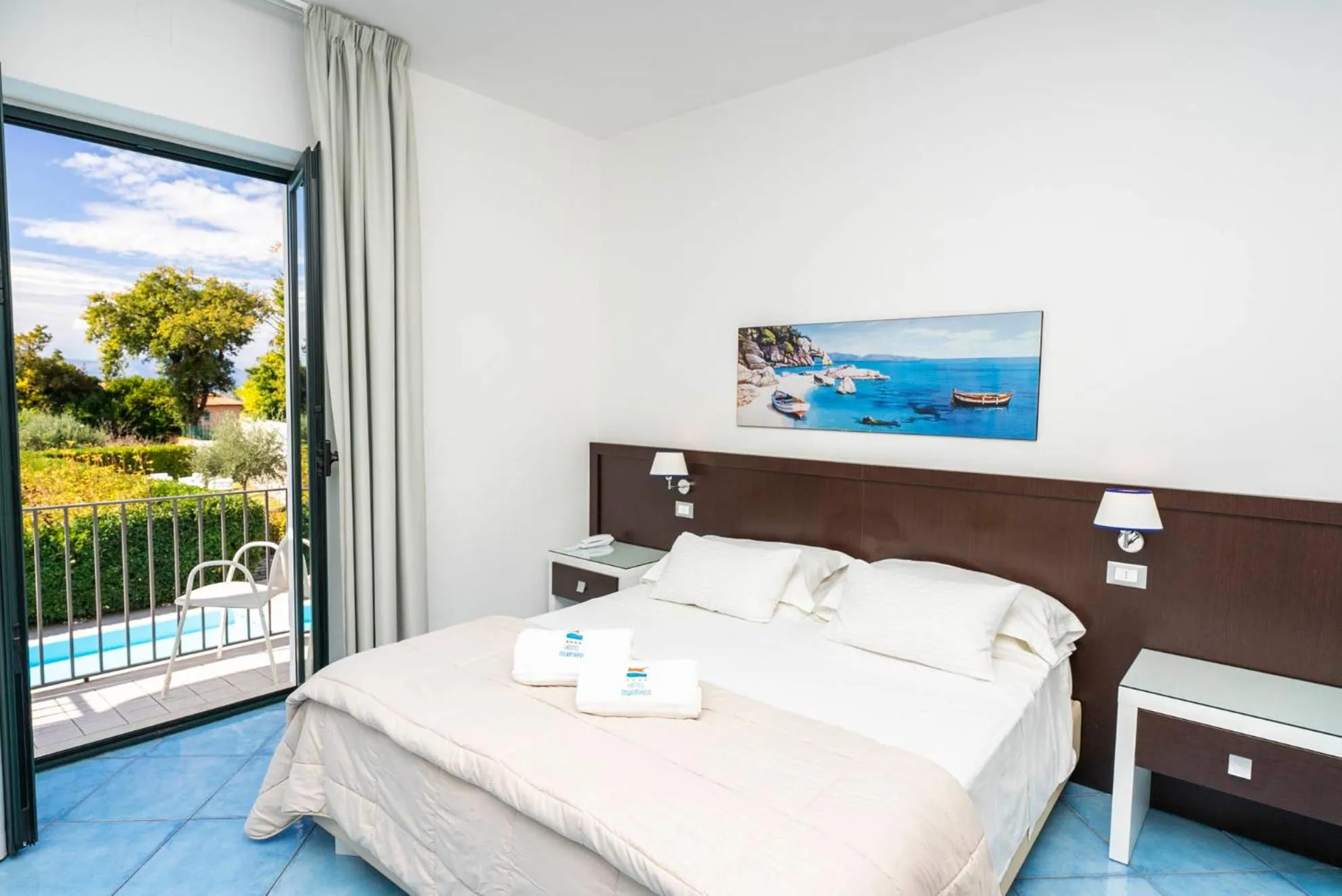 Bed in Hotel Murmann