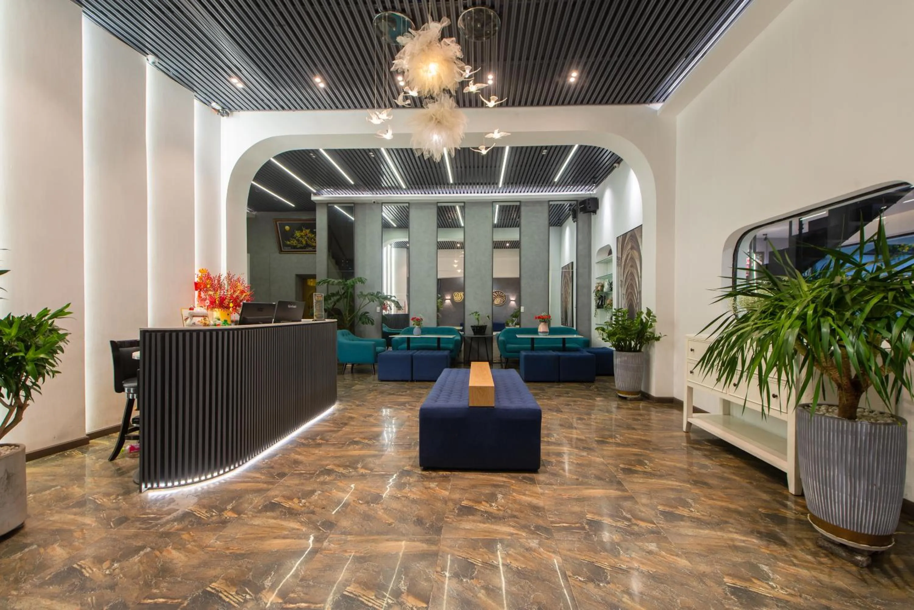 Lobby or reception in Tasme Hotel