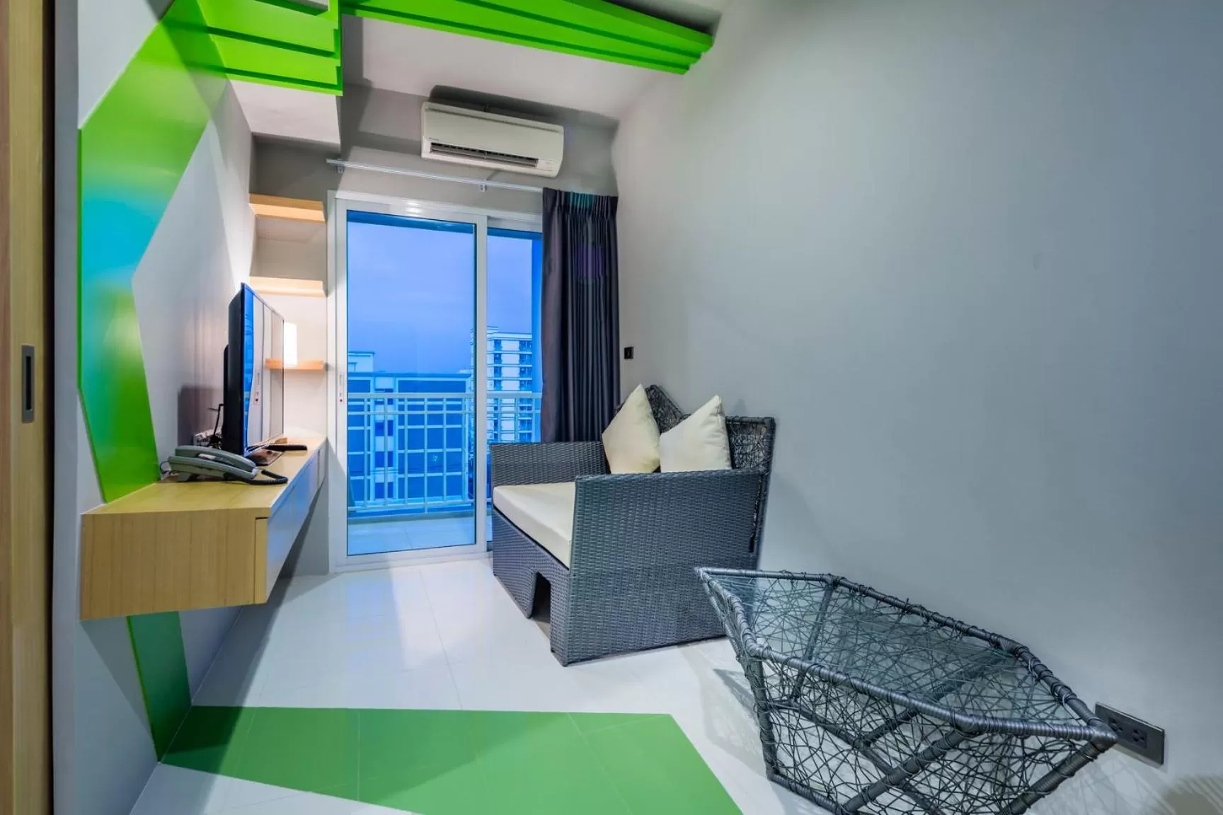 Living room in Atelier Suites