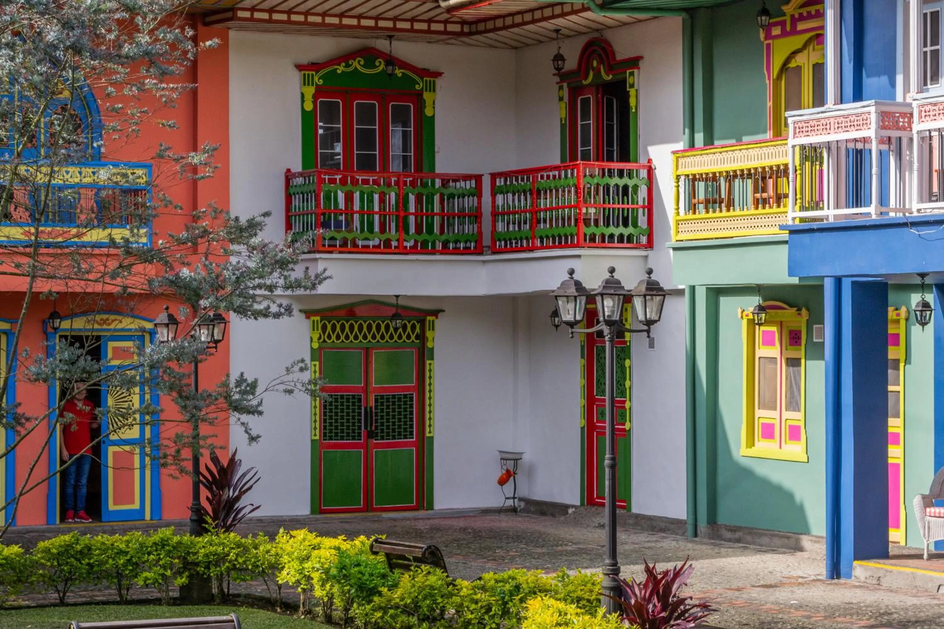Garden view in El Edén Country hotel y Club Residencial