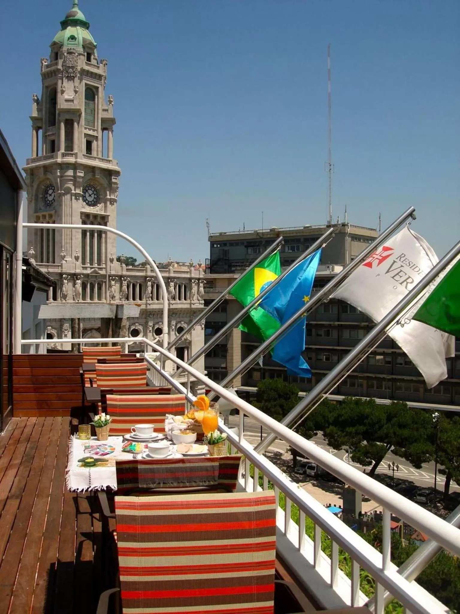Balcony/Terrace in Vera Cruz Porto Downtown Hotel