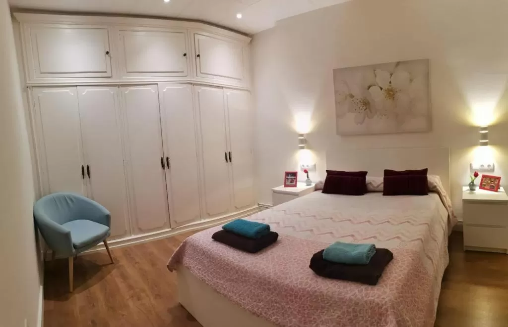 Bed in Valencia habitaciones