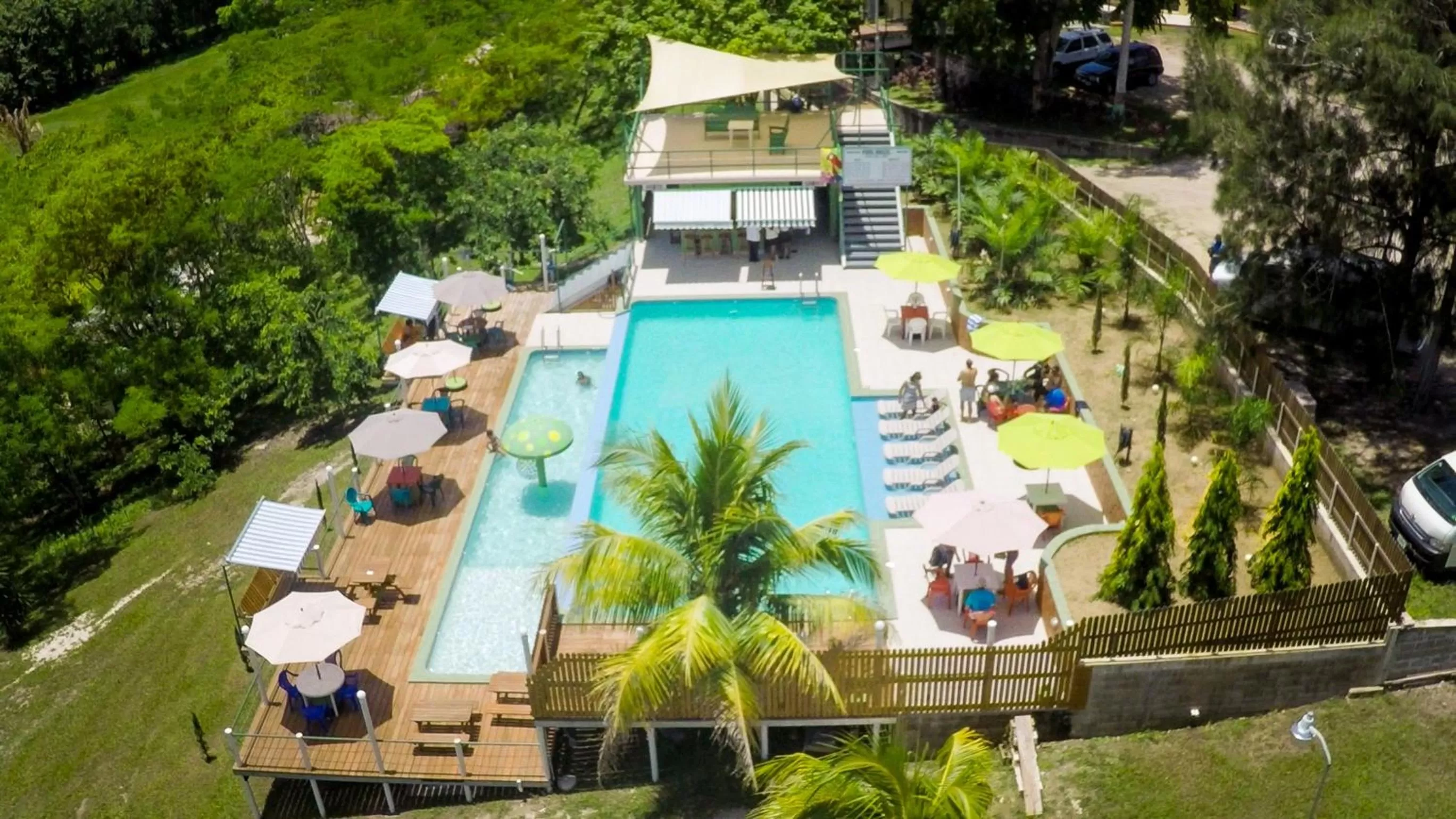 Bird's eye view in Rumors Resort Hotel