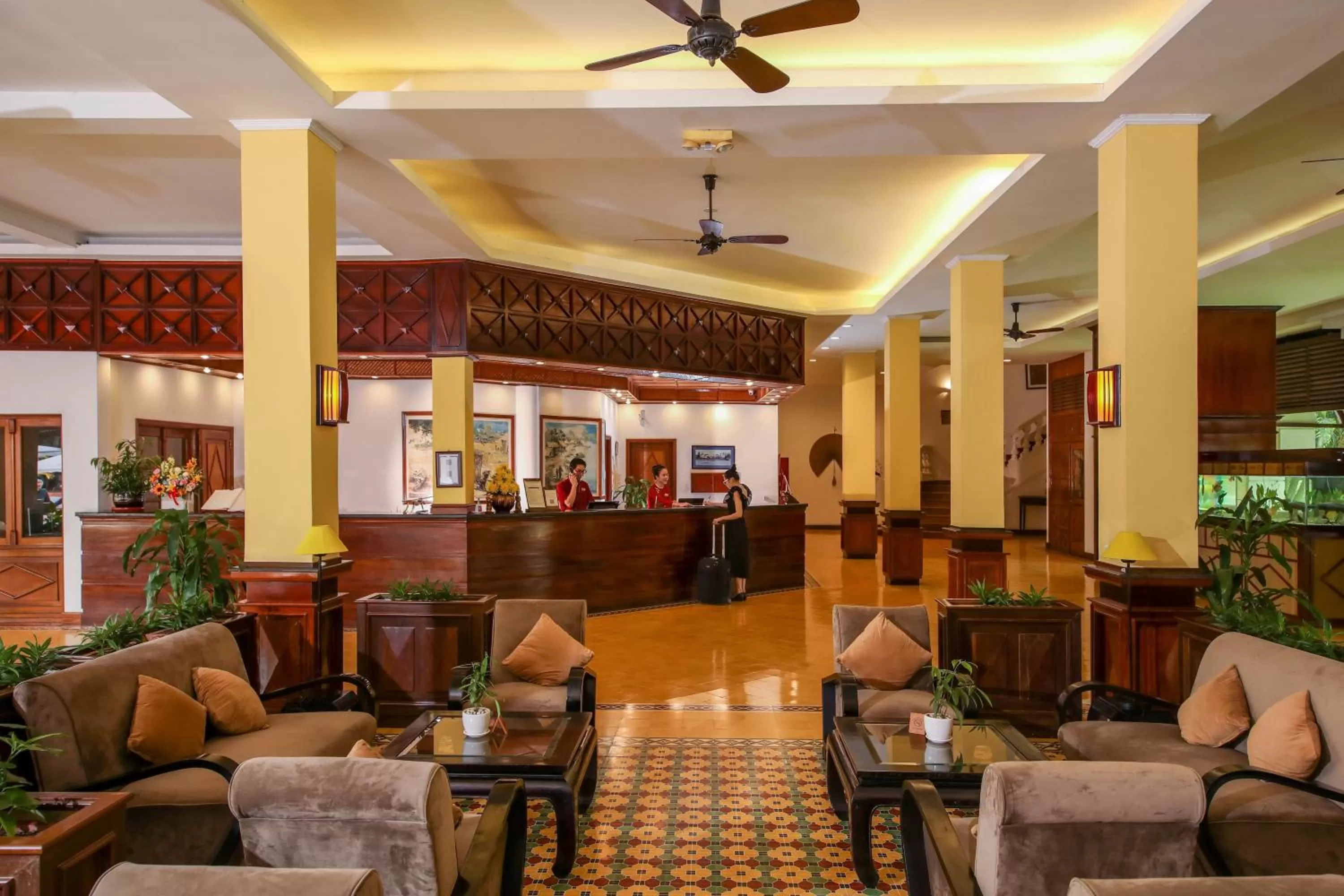 Lobby or reception in Victoria Can Tho Resort