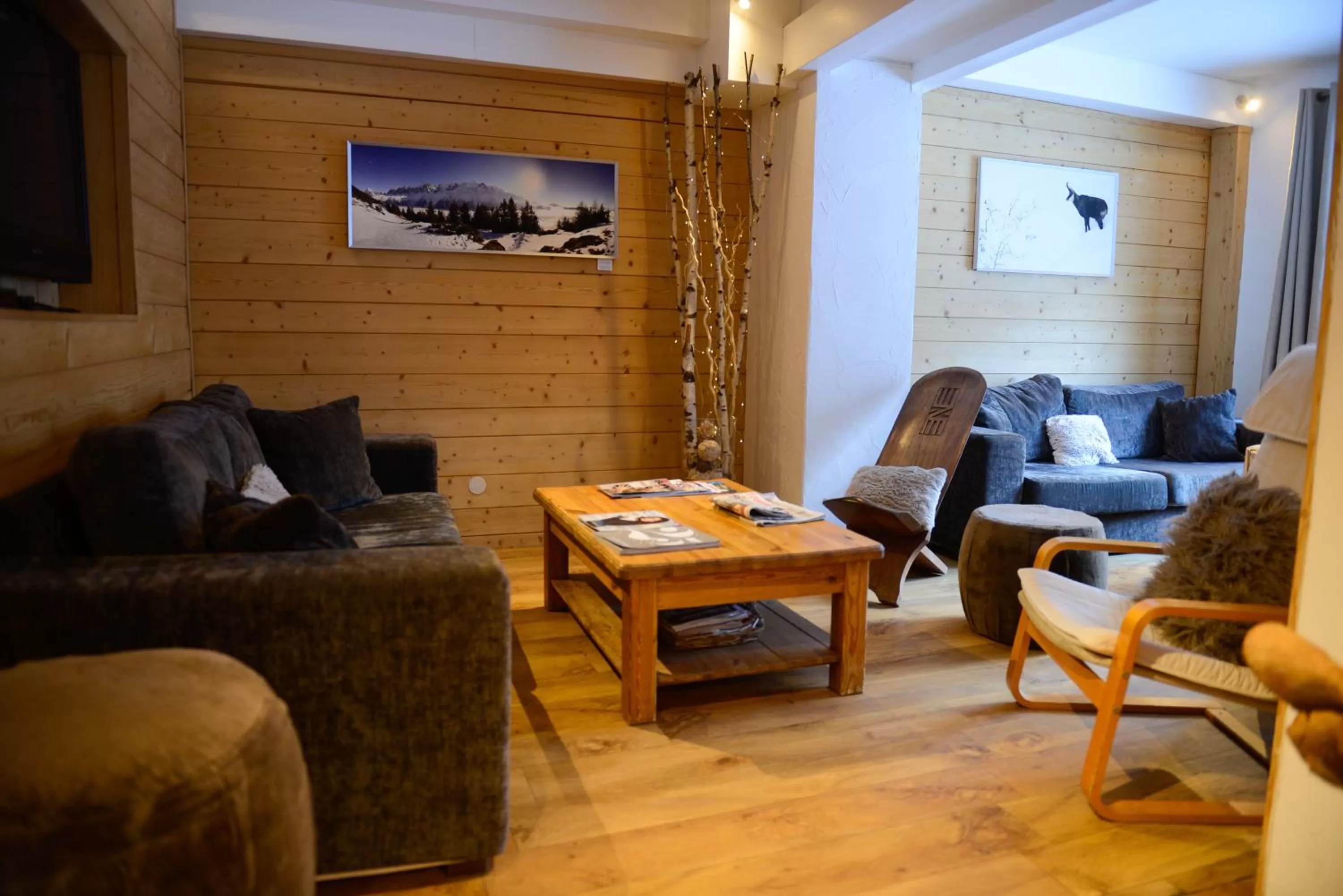 Seating area in Les Campanules