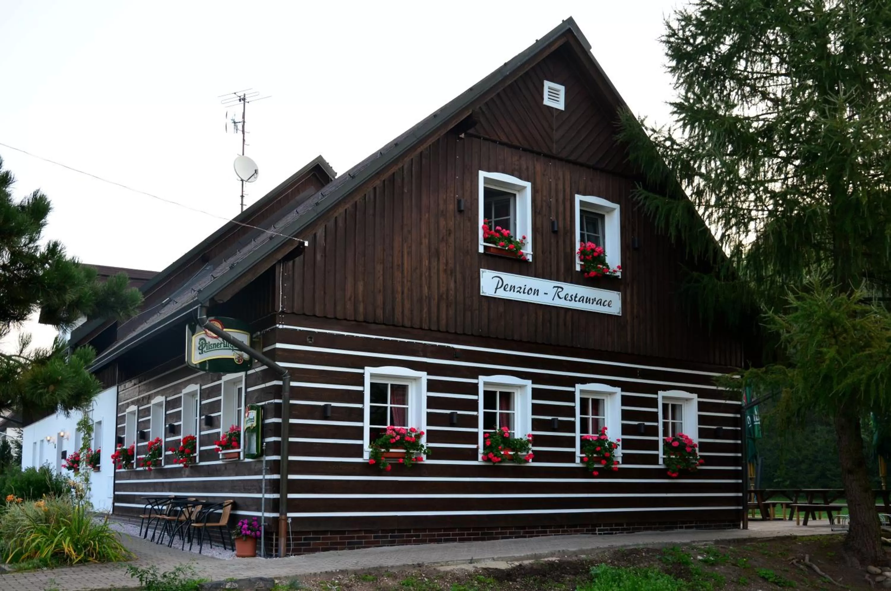 Facade/entrance in Penzion Čistá