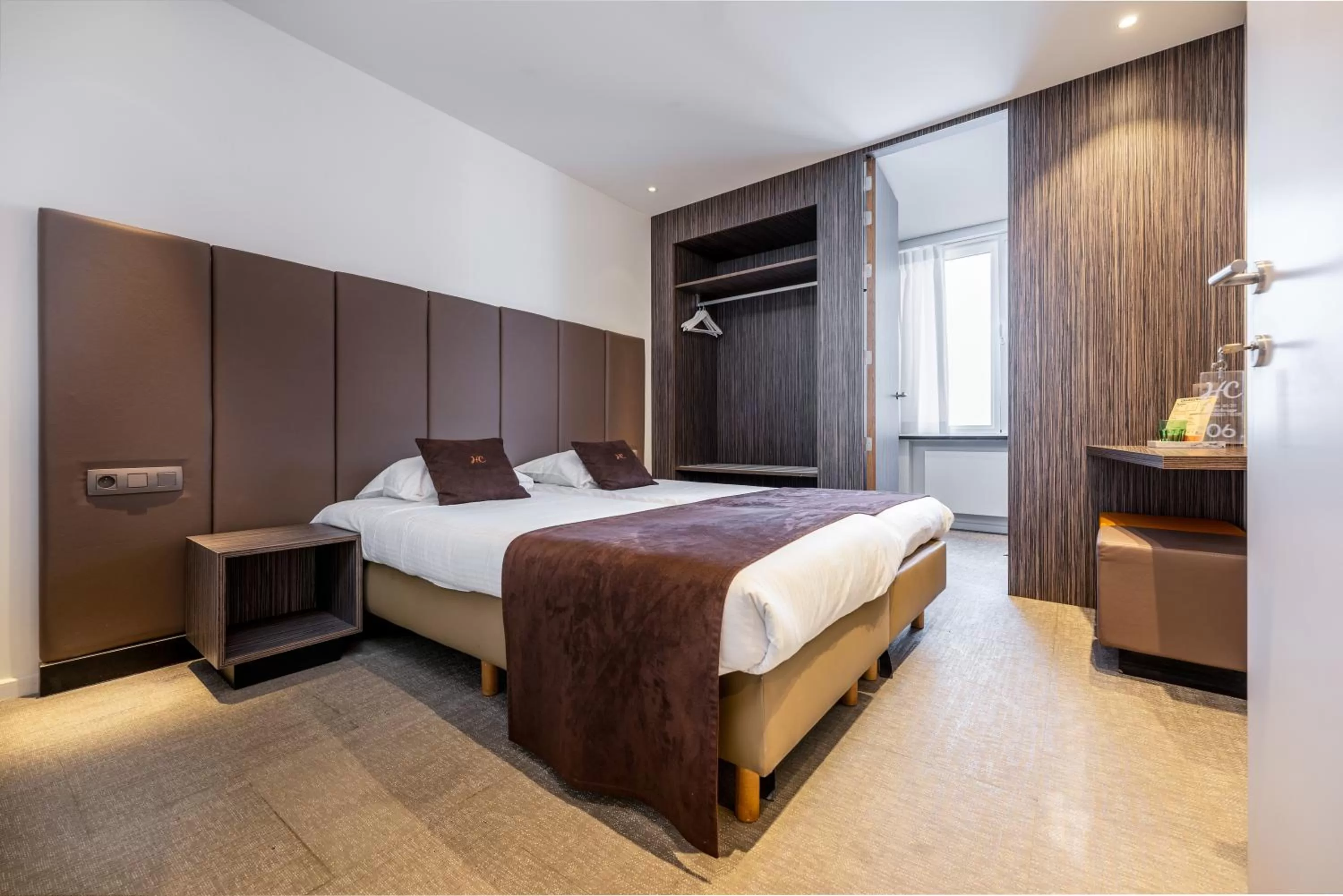 Bed in Hotel Central