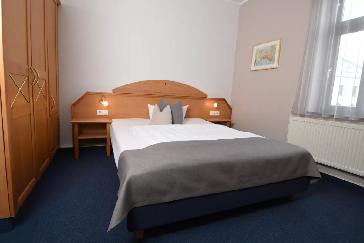 Bed in Hotel Anna Amalia