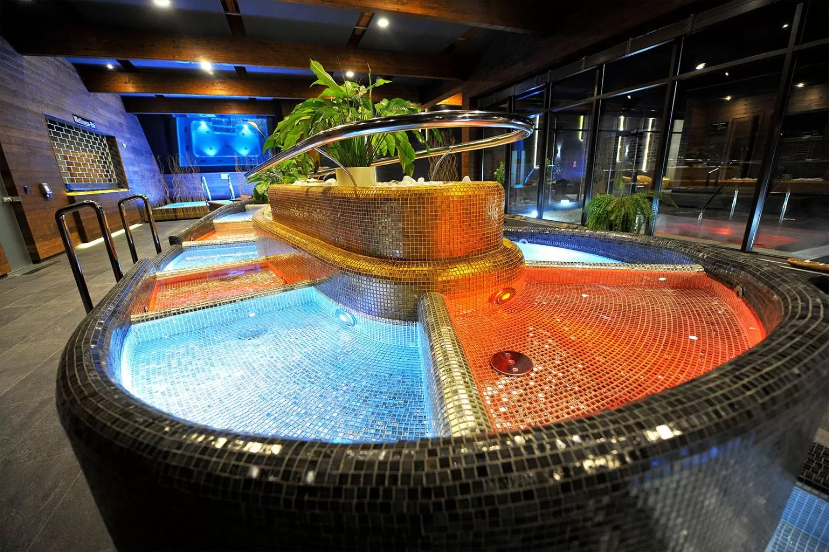 Hot Tub in X-BIONIC Hotel