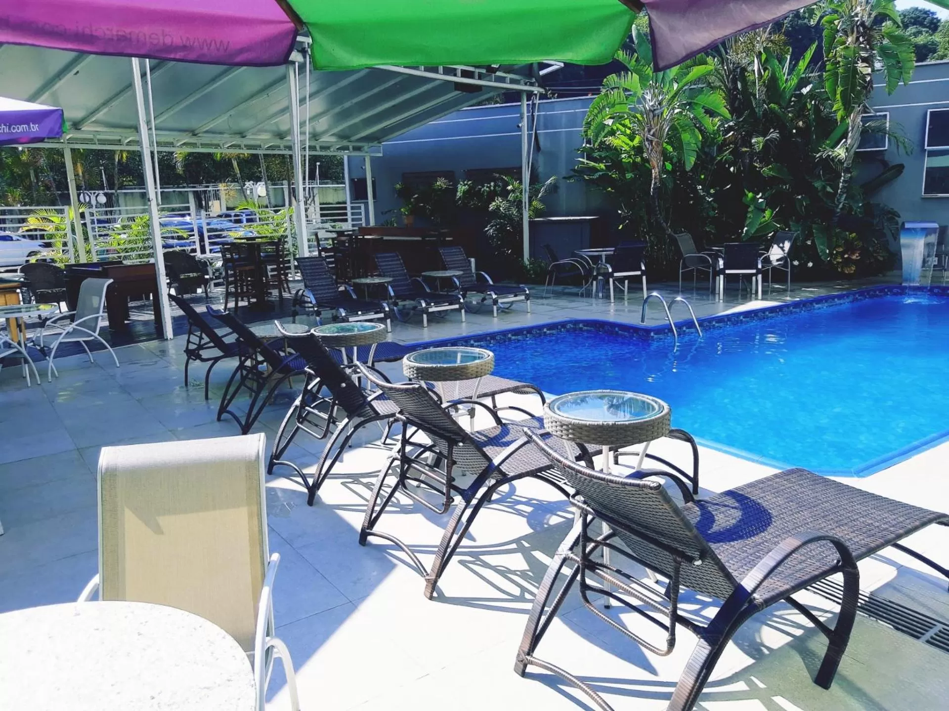 Swimming pool in Hotel Serra de Jundiaí