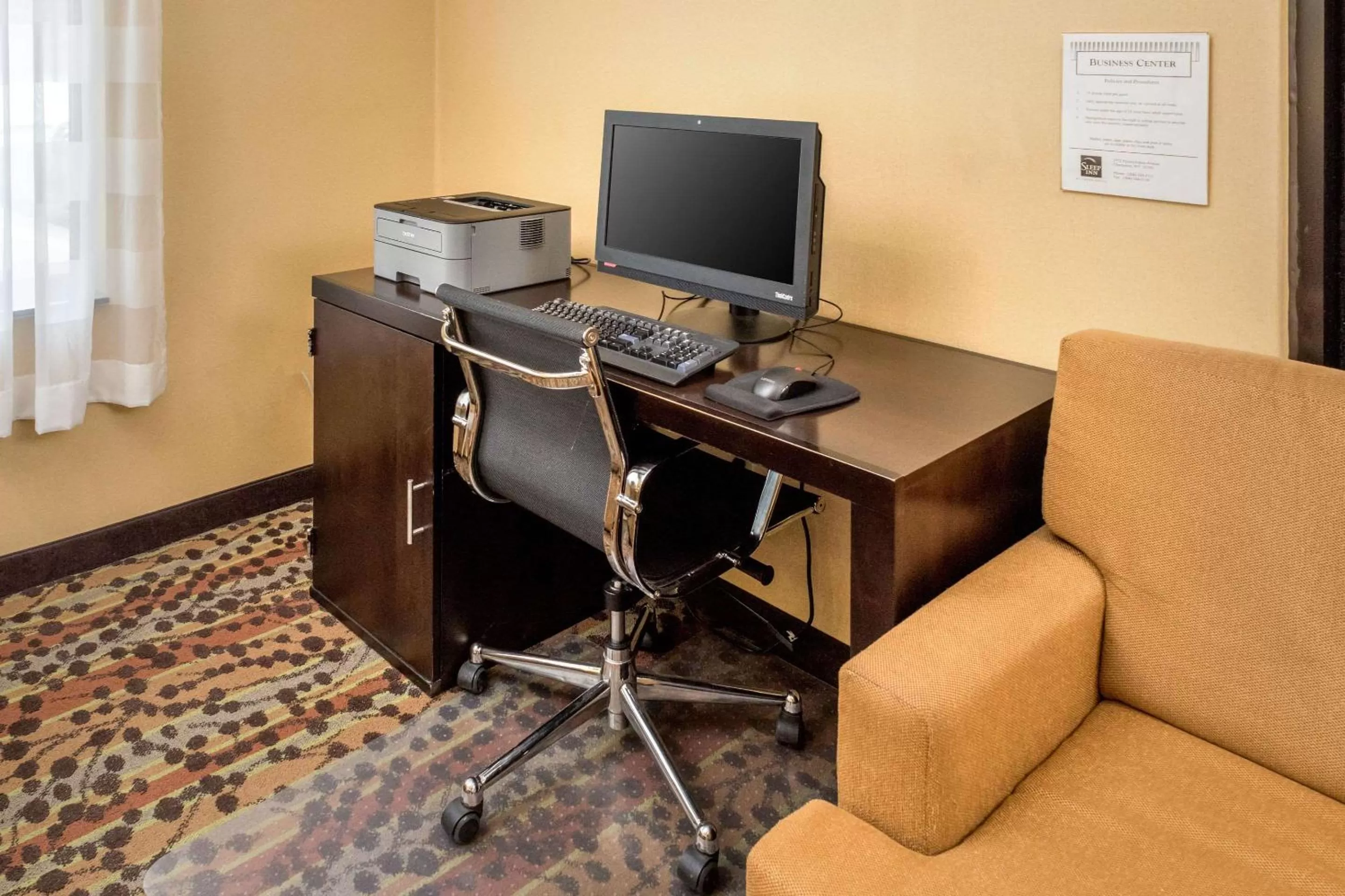 On site in Sleep Inn Charleston North