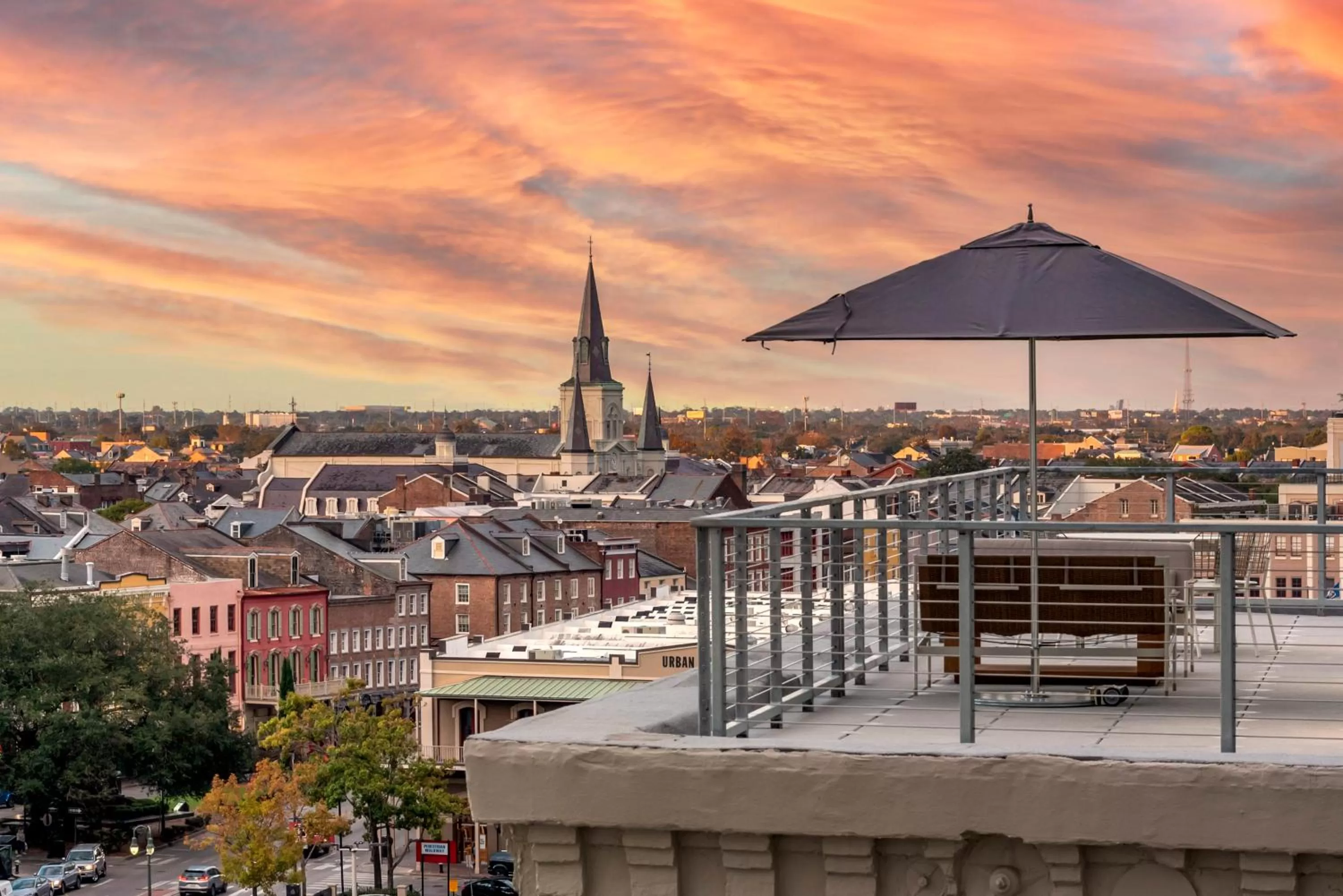 City view in ONE11 Hotel