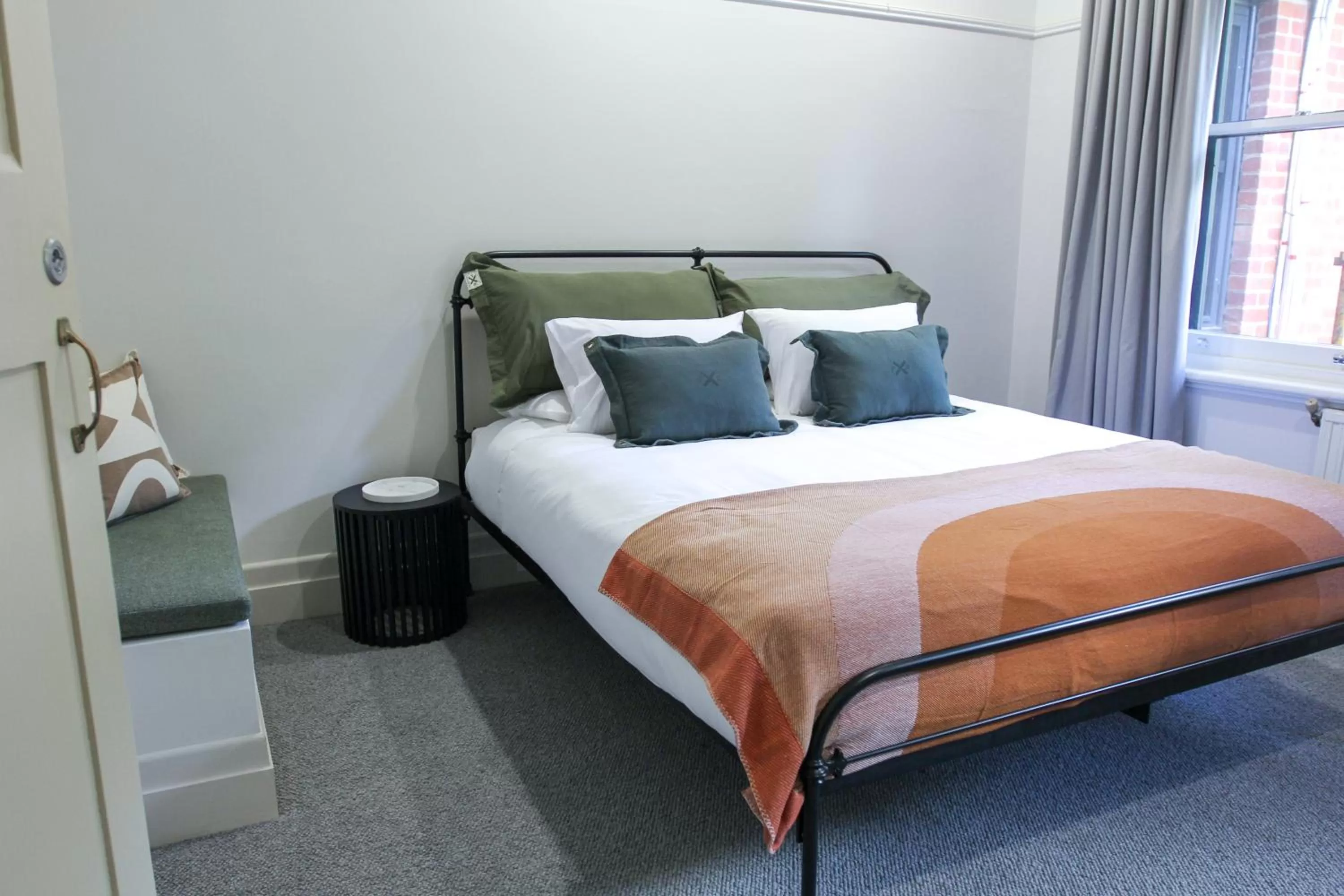 Bed in Alpine Hotel, Eat Drink Sleep