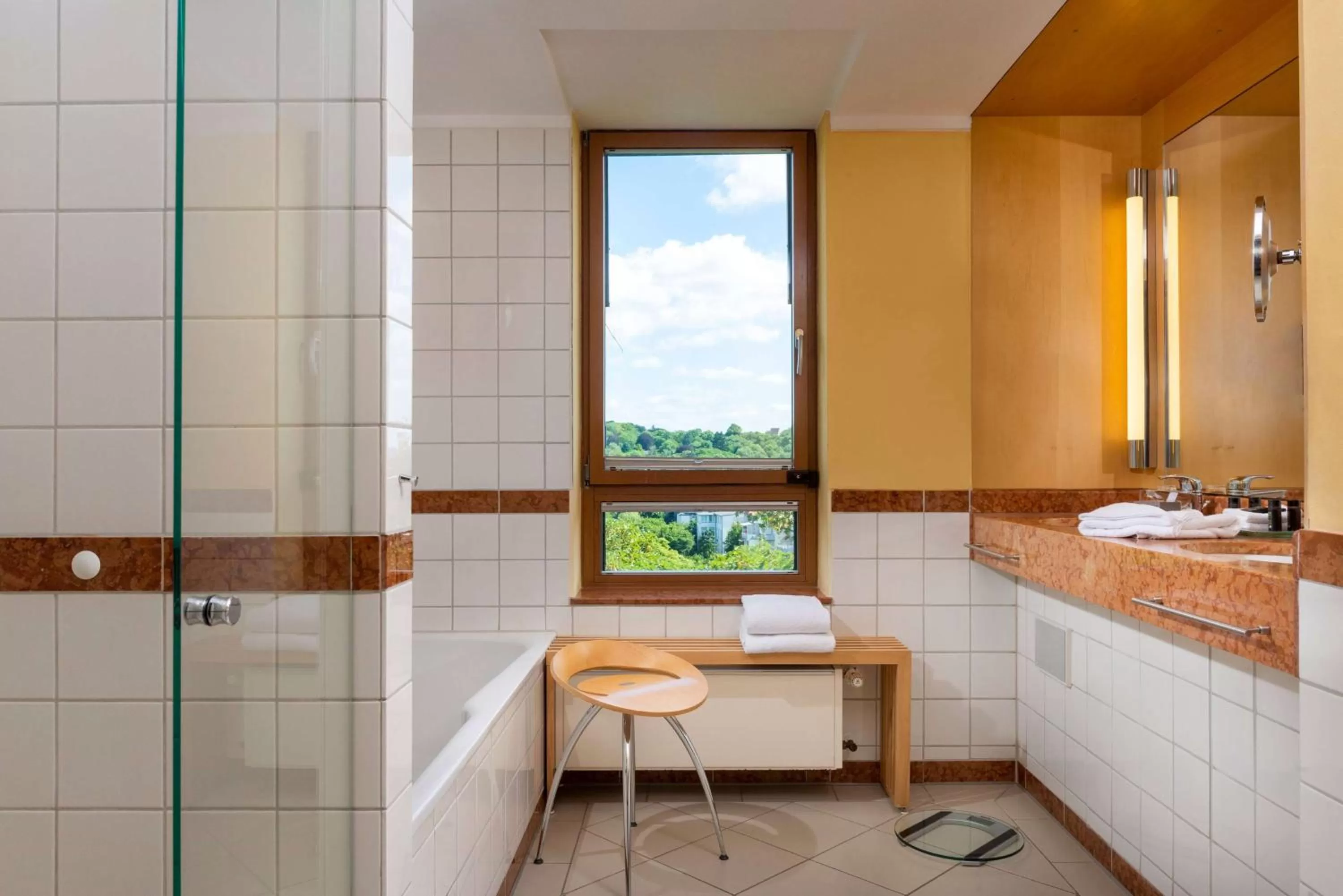 Shower in Vienna House by Wyndham Remarque Osnabrück