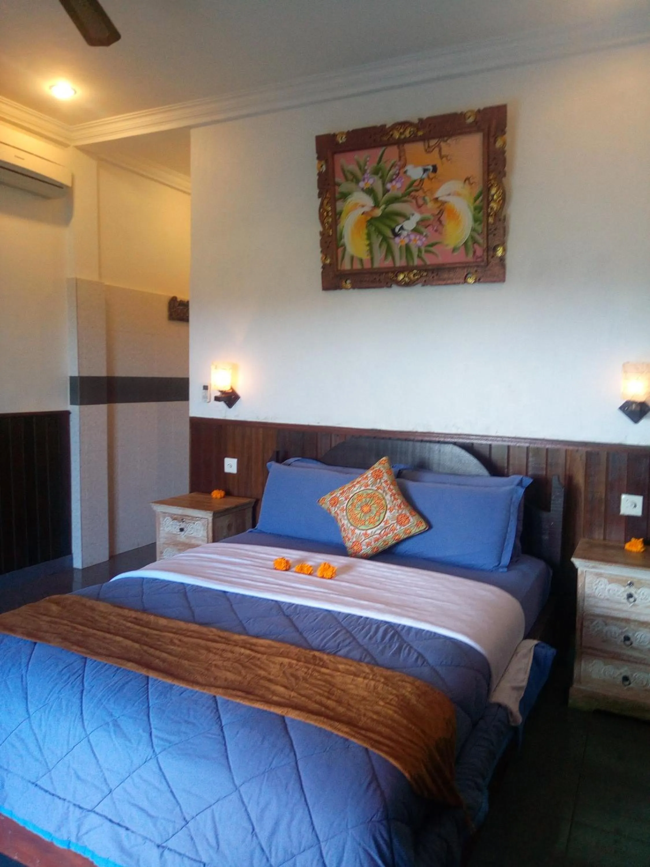 Bed in Kun - Kun Guest House Ubud