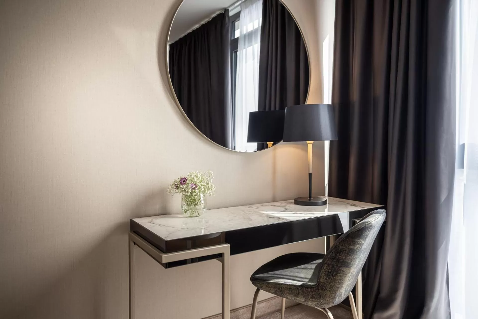 Seating area in Grand Hotel Adriatic