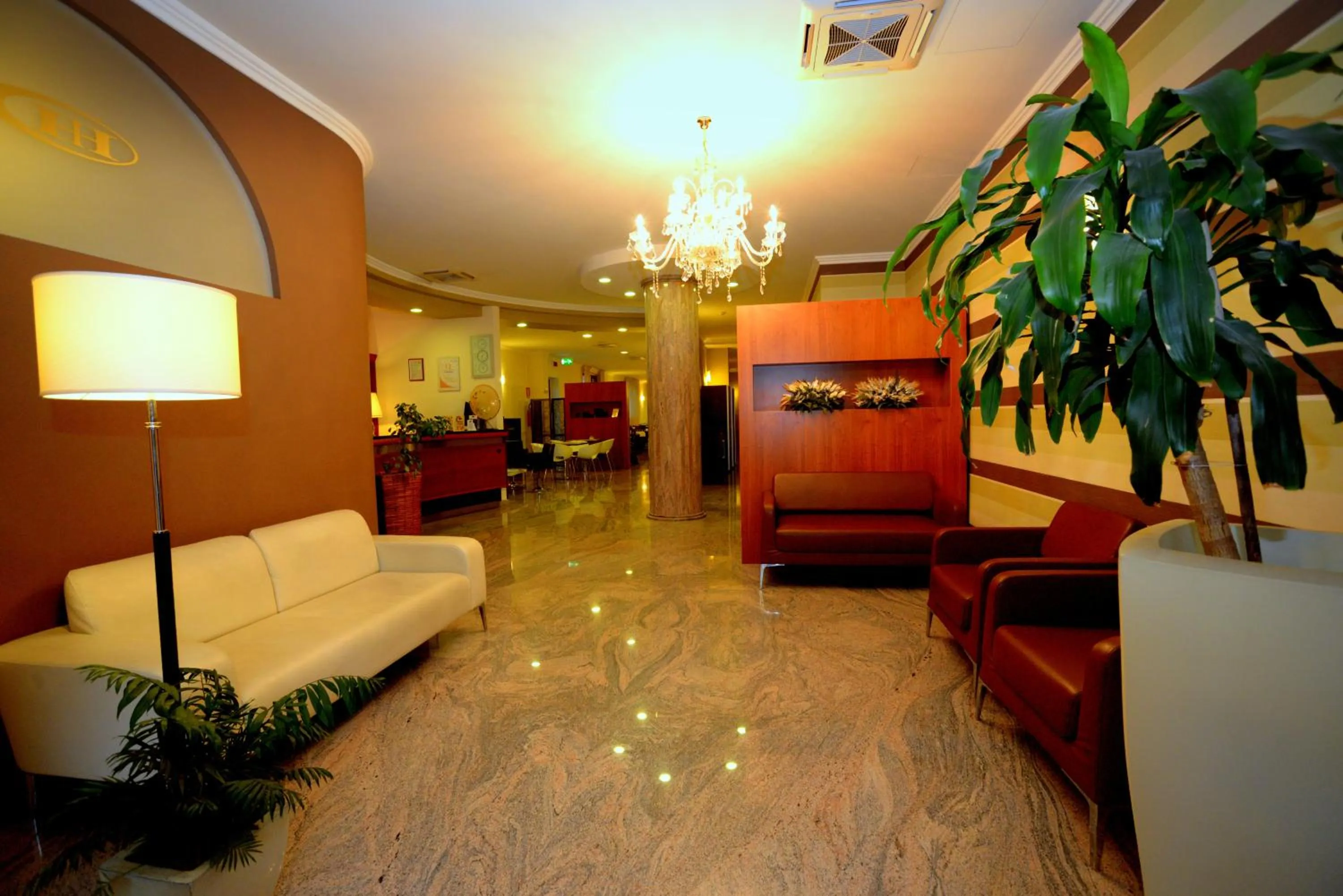 Lobby or reception in Hotel Iacone