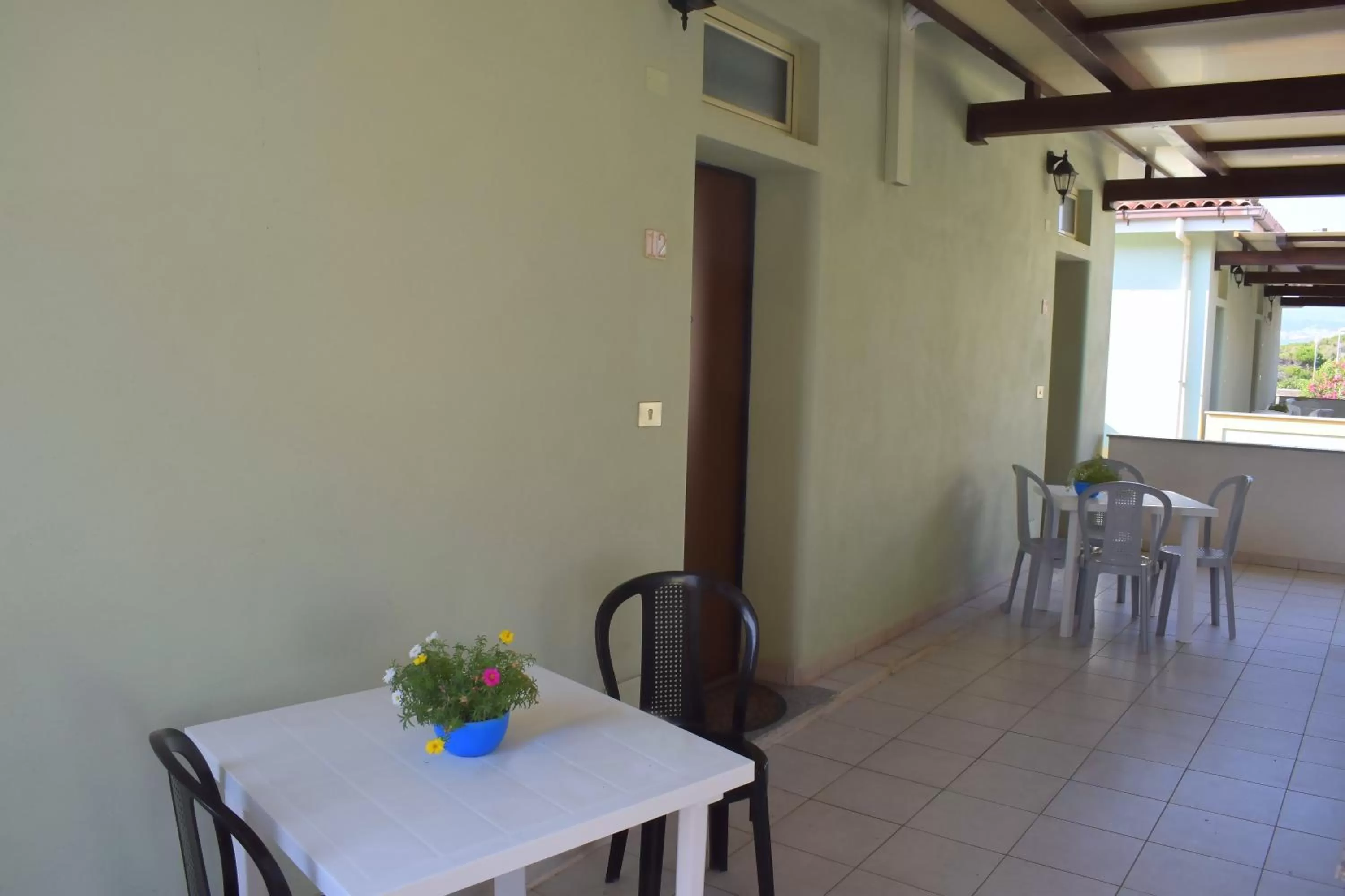 Patio in Residence Santa Barbara