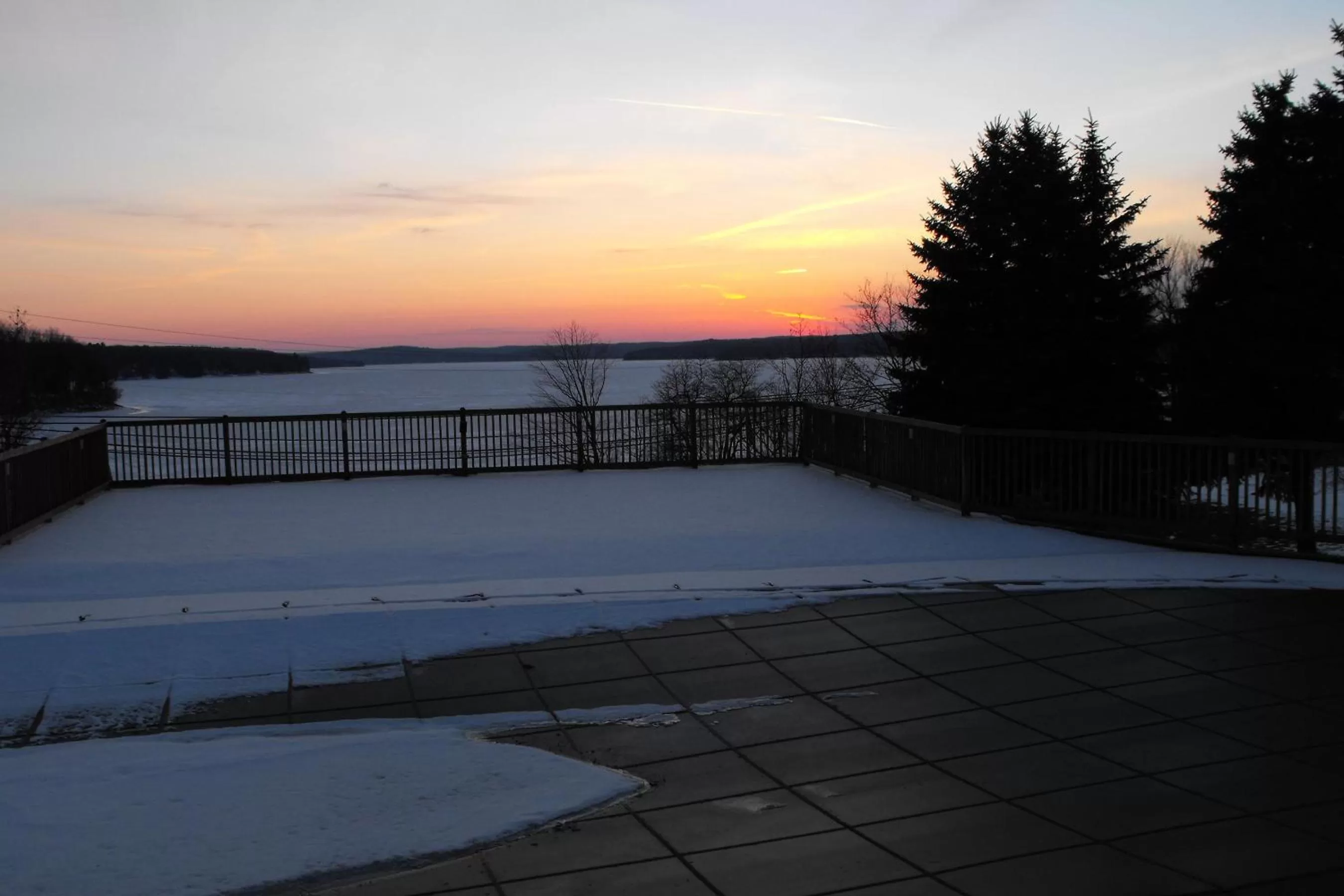 Winter in Tanglwood Resort