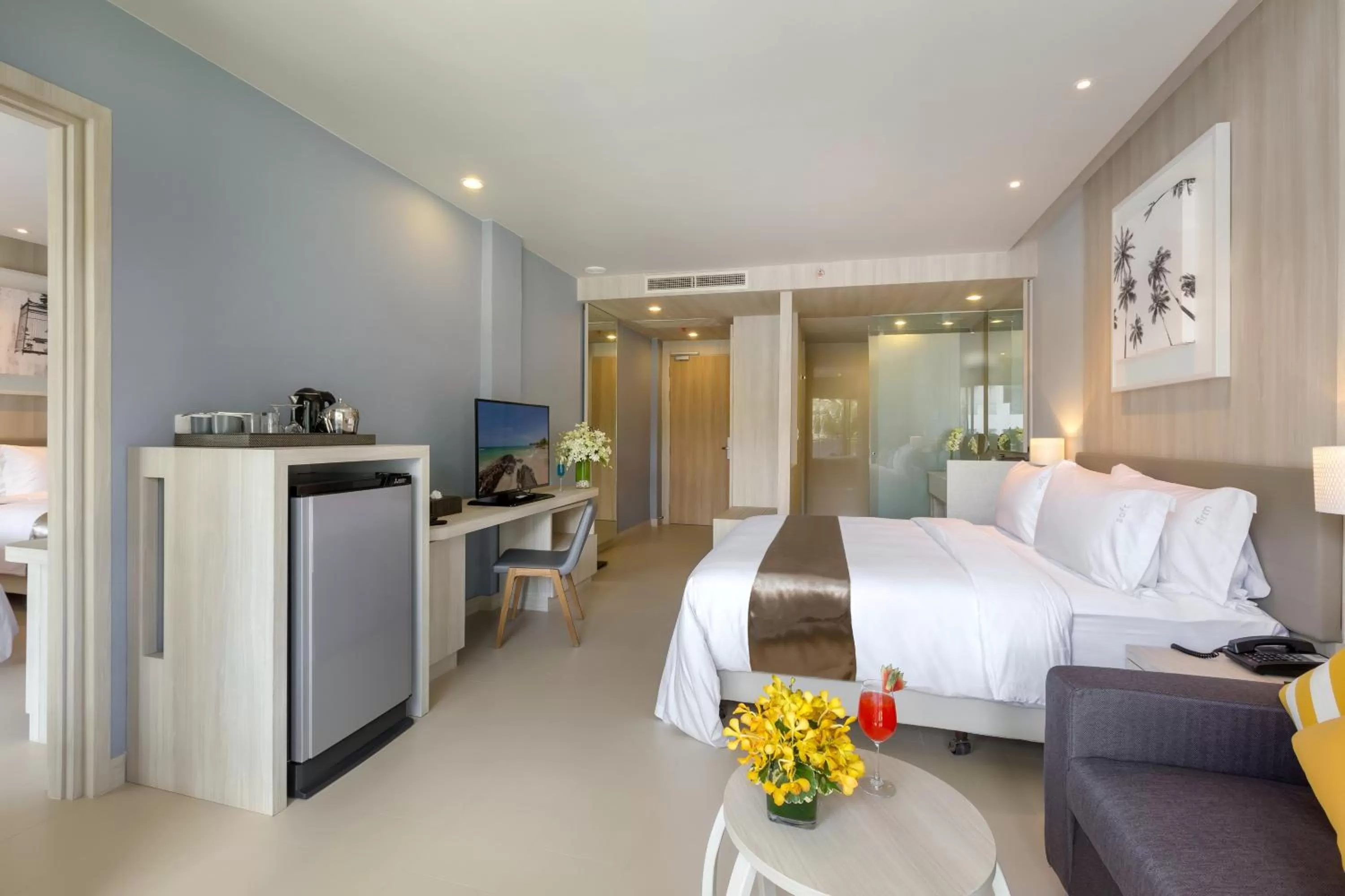 Coffee/tea facilities, Bed in X10 Khaolak Resort