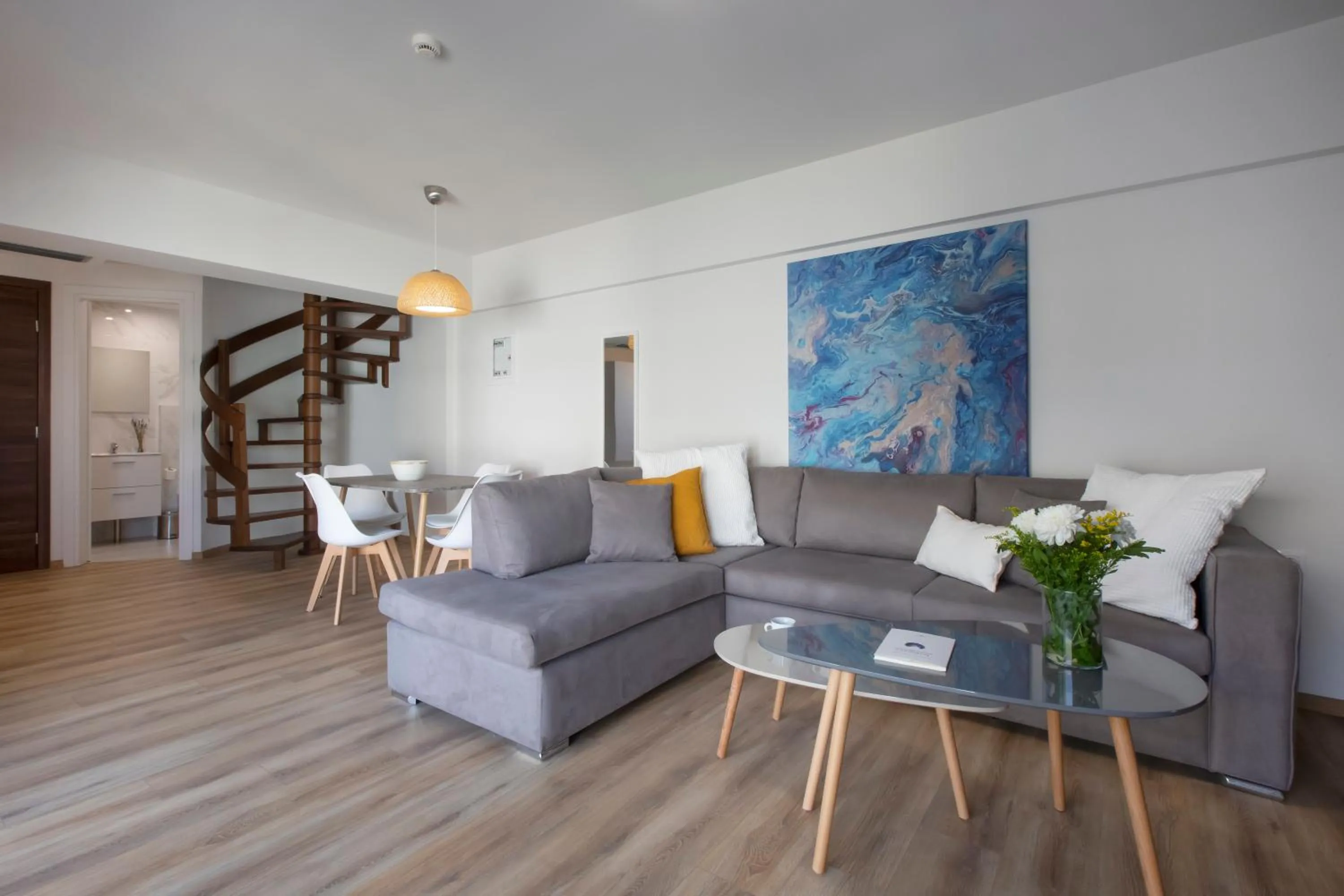 Living room in Athens Panorama Project