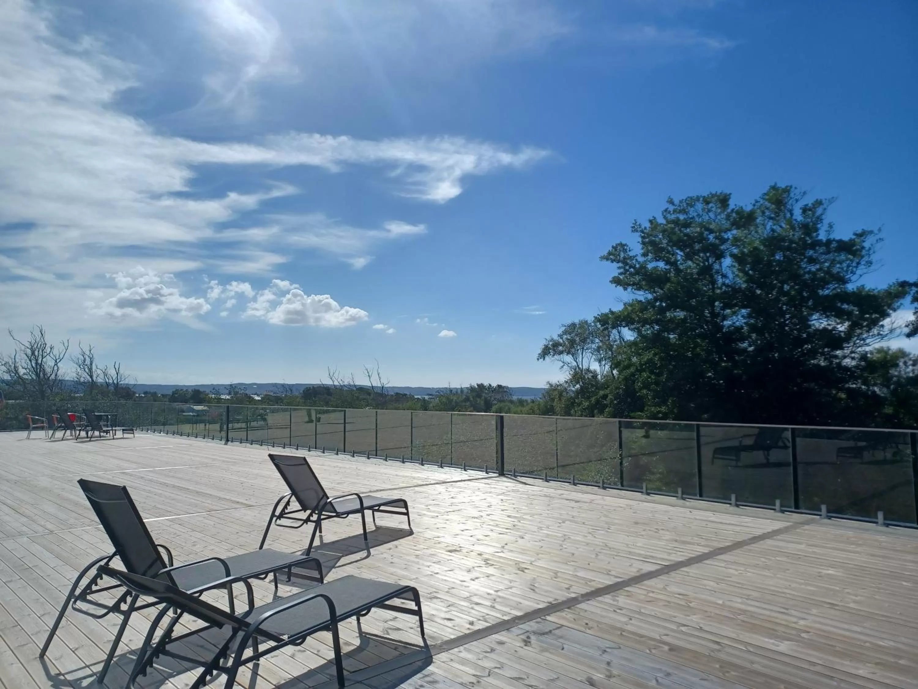 Balcony/Terrace in Solstickan Hotell & Vandrarhem