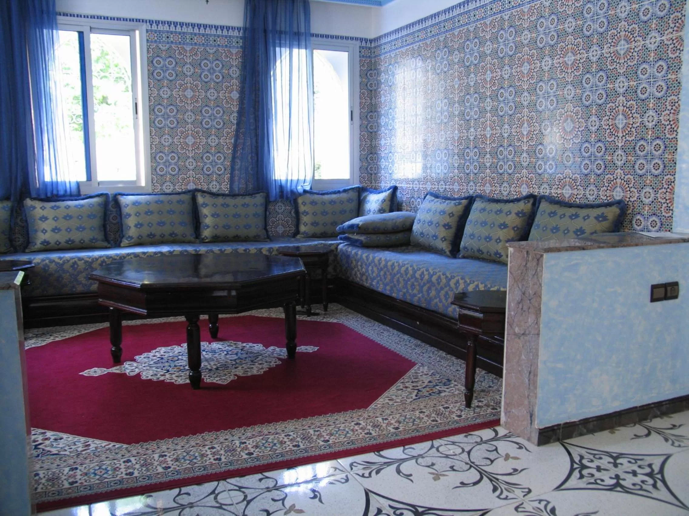 Living room in Hotel Tarek