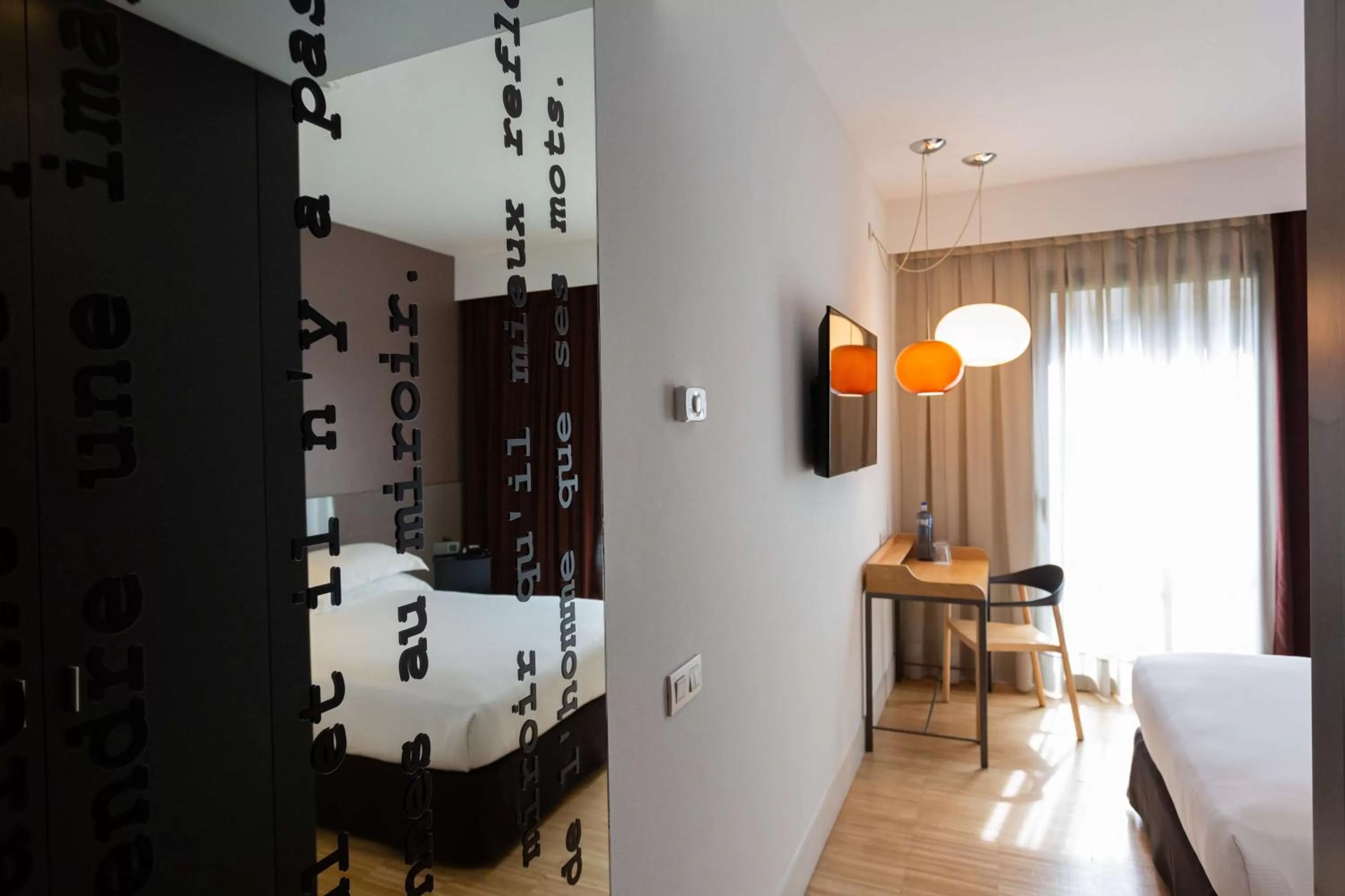 Bedroom, Bed in Alexandra Barcelona Hotel, Curio Collection by Hilton