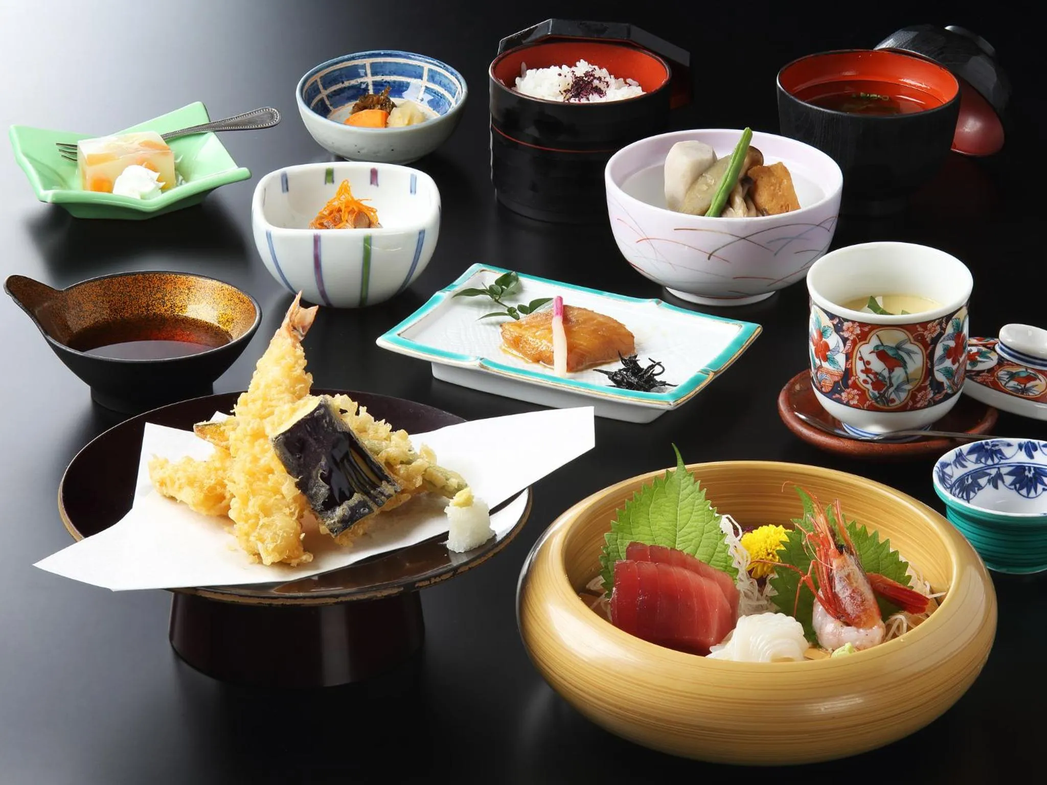 Dinner in Hakonenomori Okada