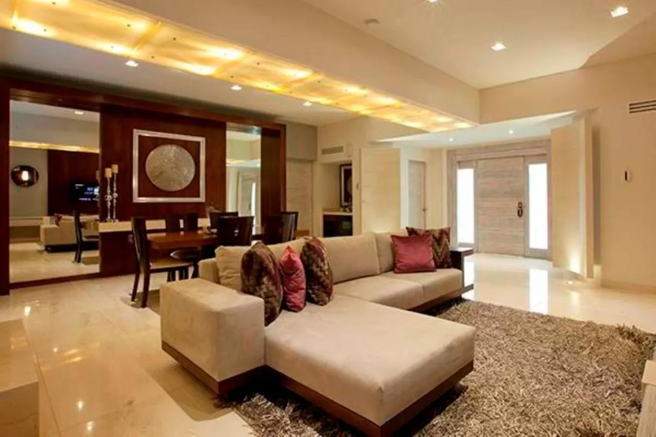 Living room in HS HOTSSON Hotel Leon