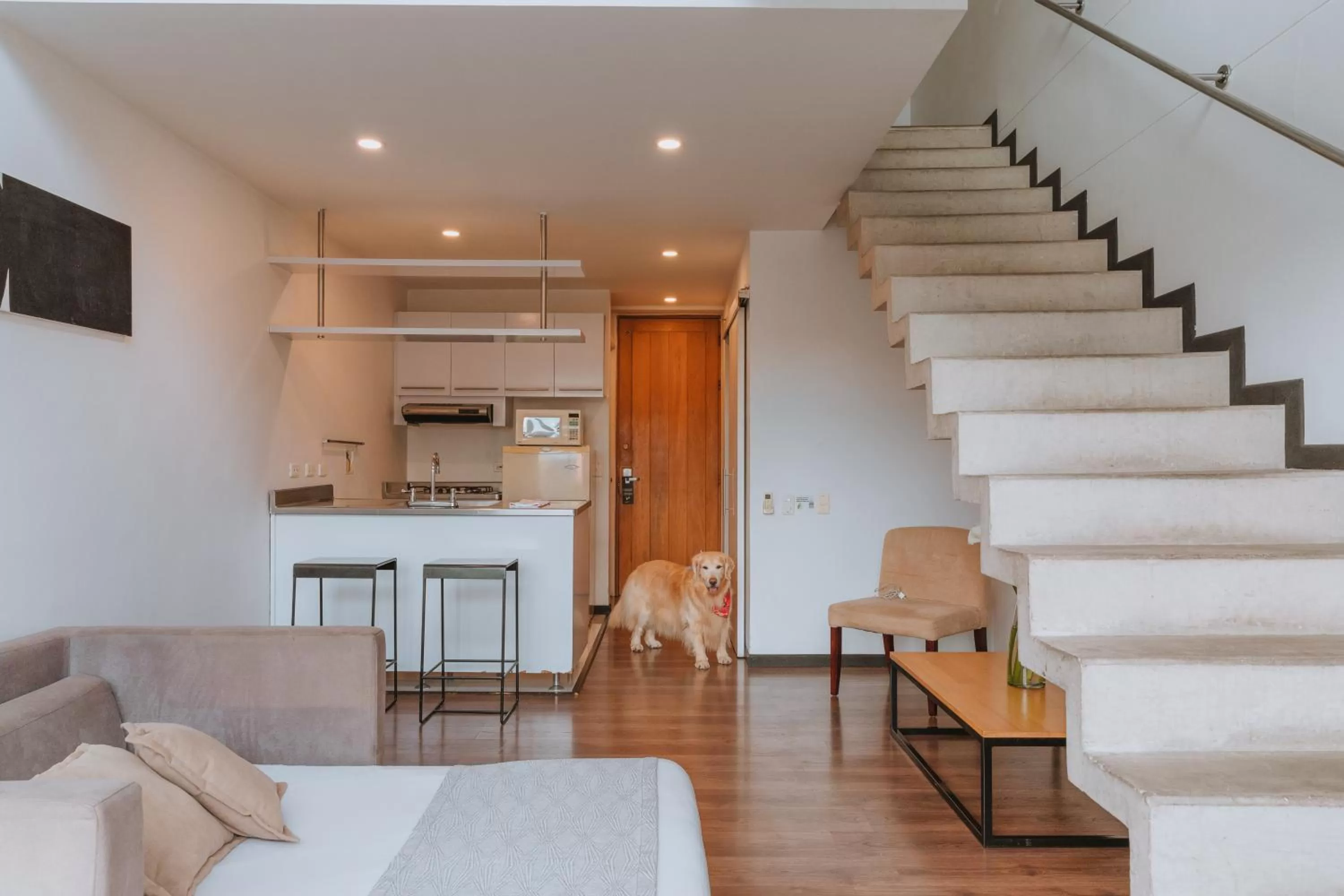 Living room in Travelers Orange Suites