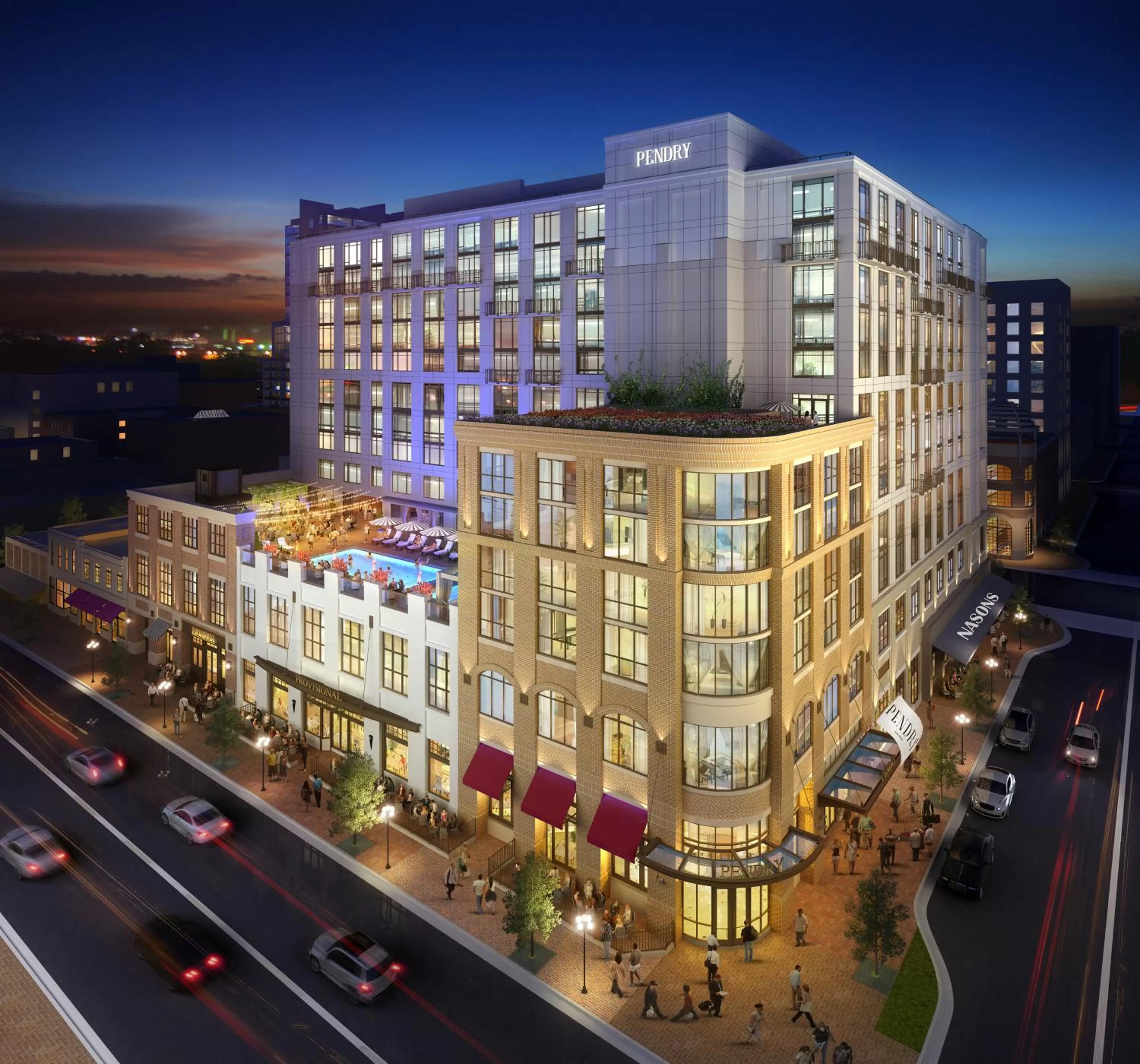 Property building in Pendry San Diego