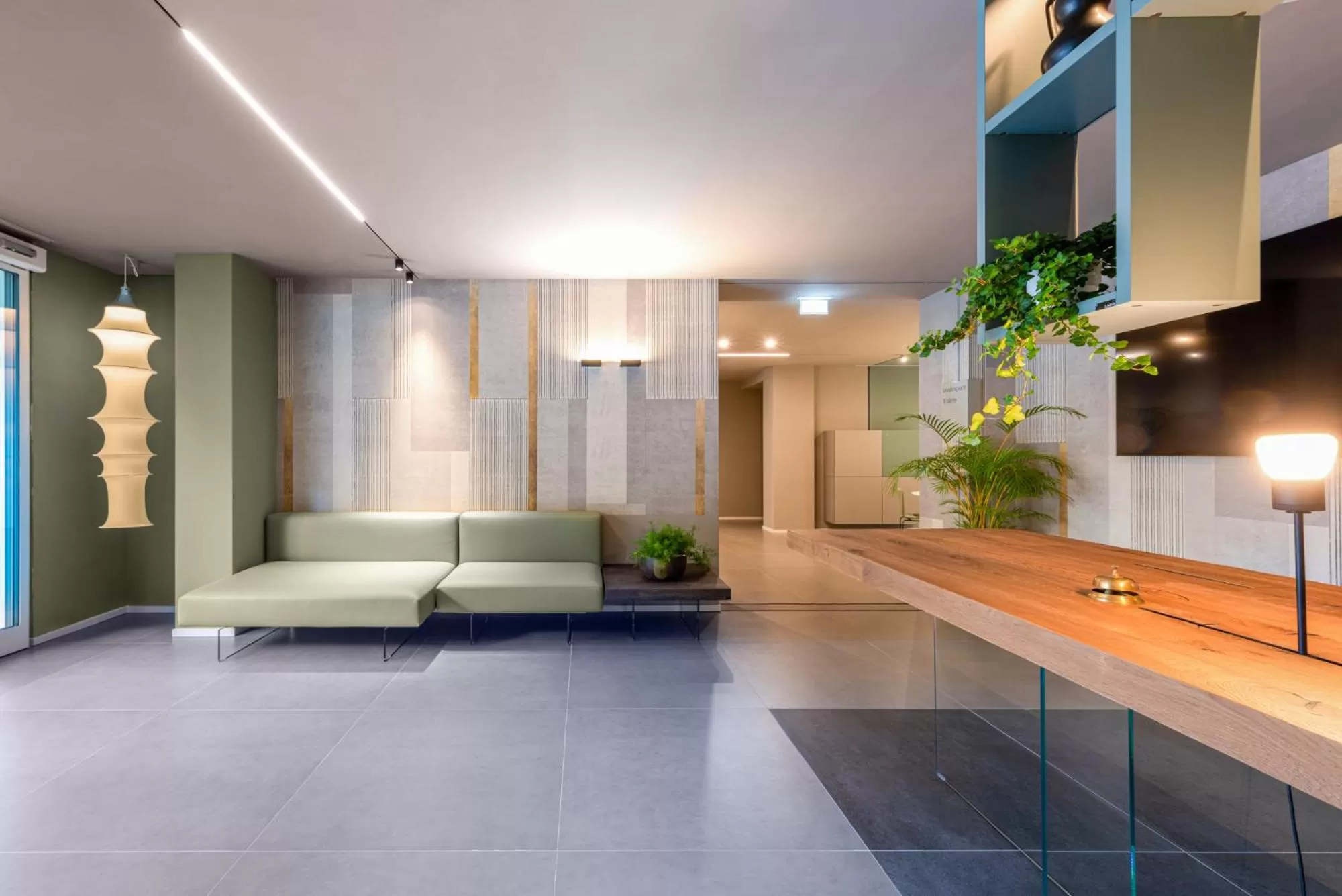 Lobby or reception in Open Hotel