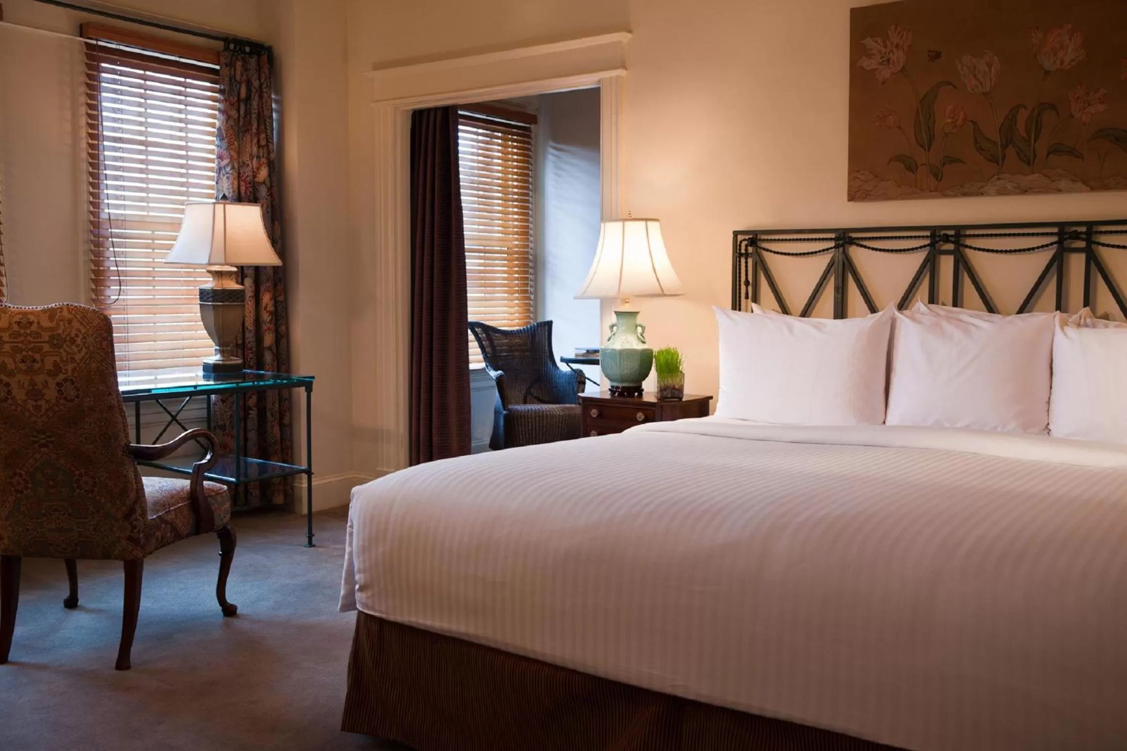 Bed in Hotel Lombardy