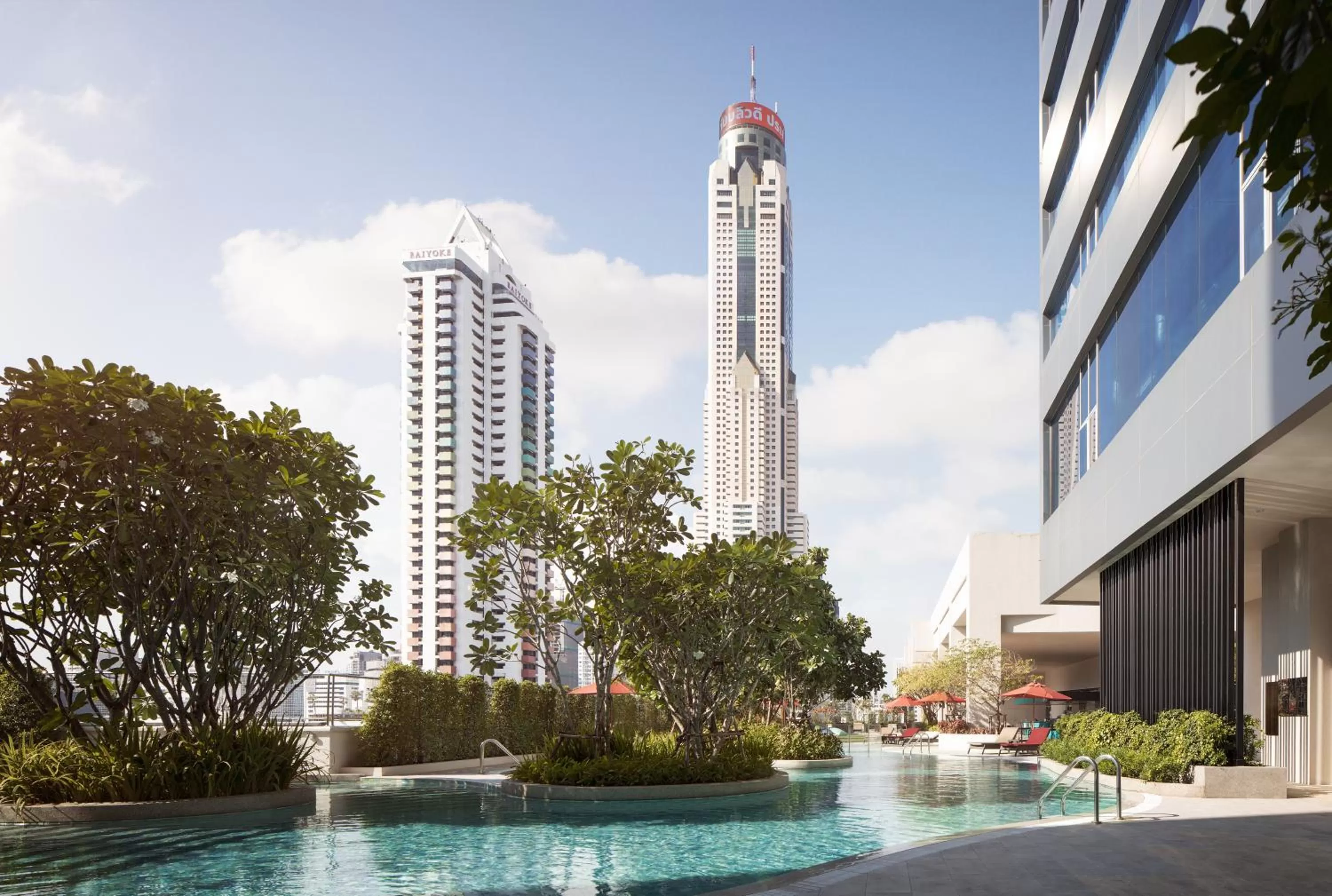 Swimming pool in Amari Bangkok