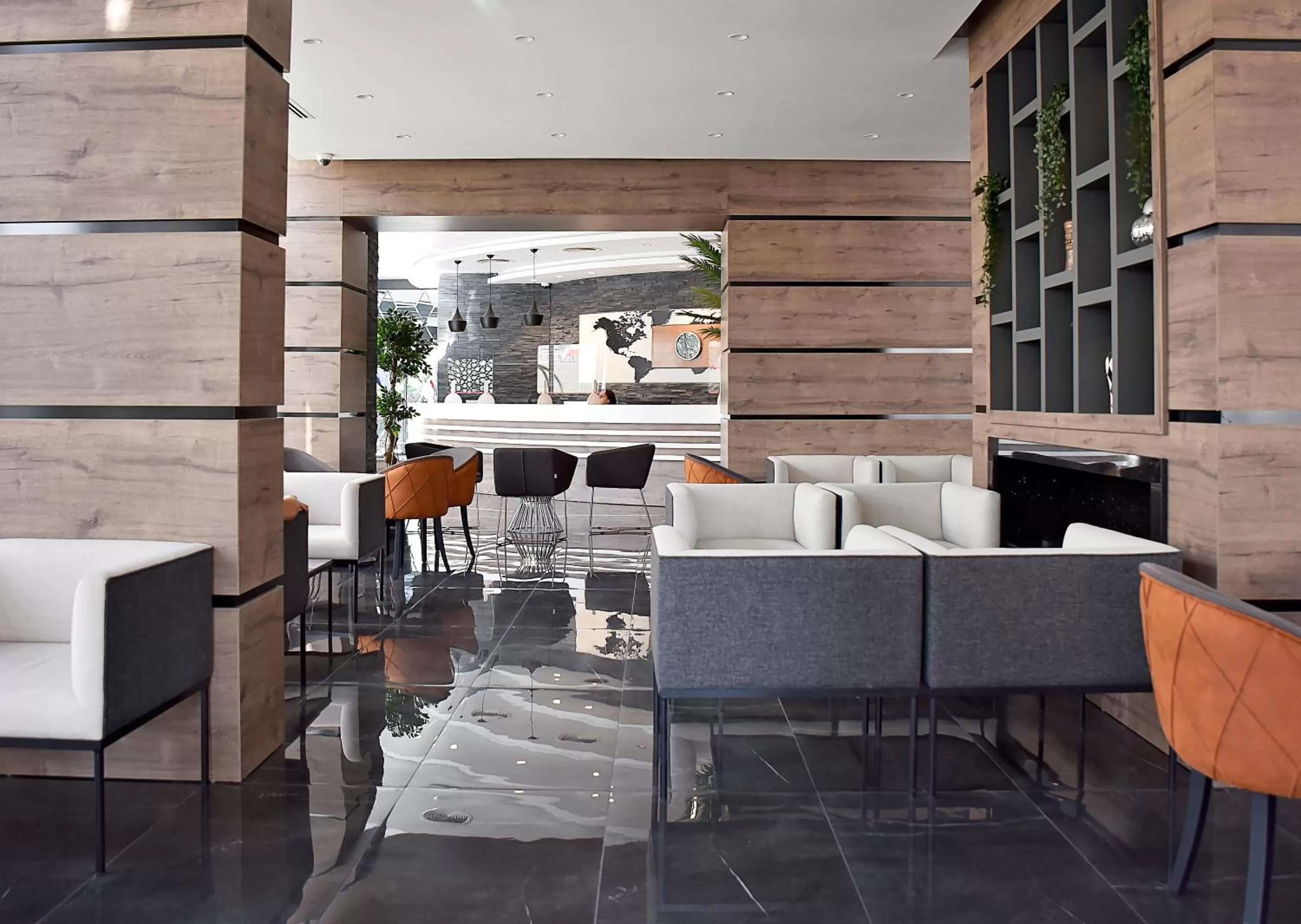 Lobby or reception in Grand Sapphire City Hotel