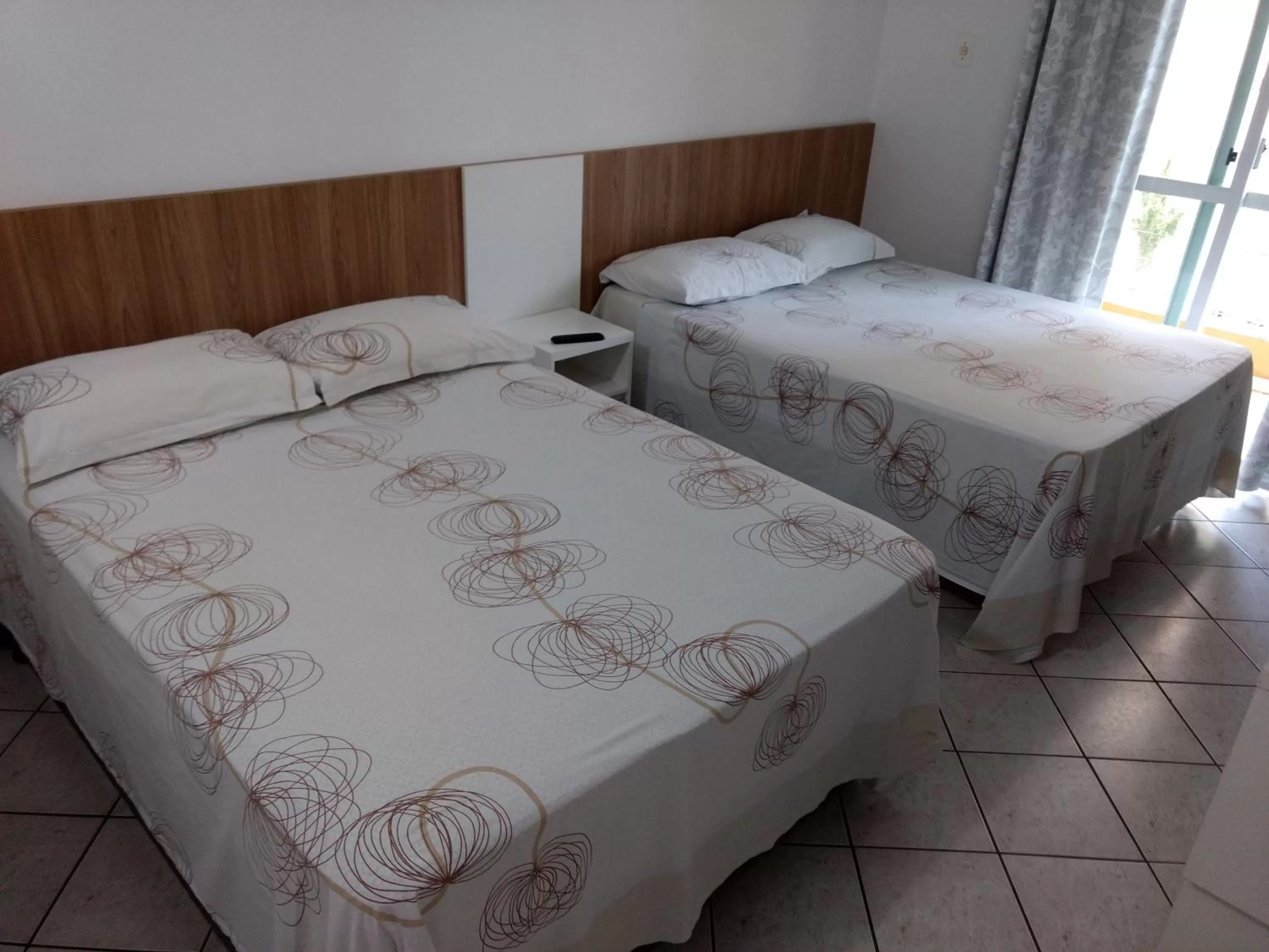 Bed in Pousada Terra do Sol