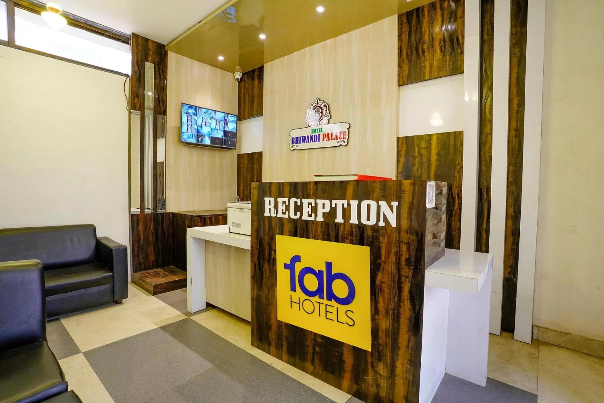 Lobby or reception, Lobby/Reception in FabHotel Bhiwandi Palace