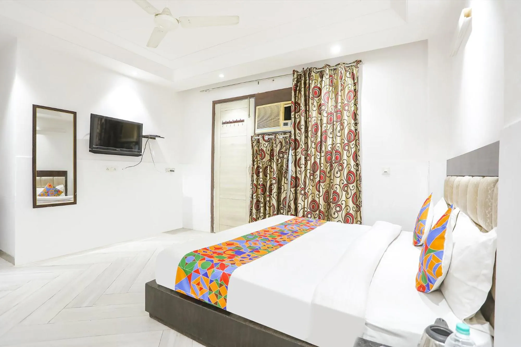 Bed in FabExpress Lotus Palace