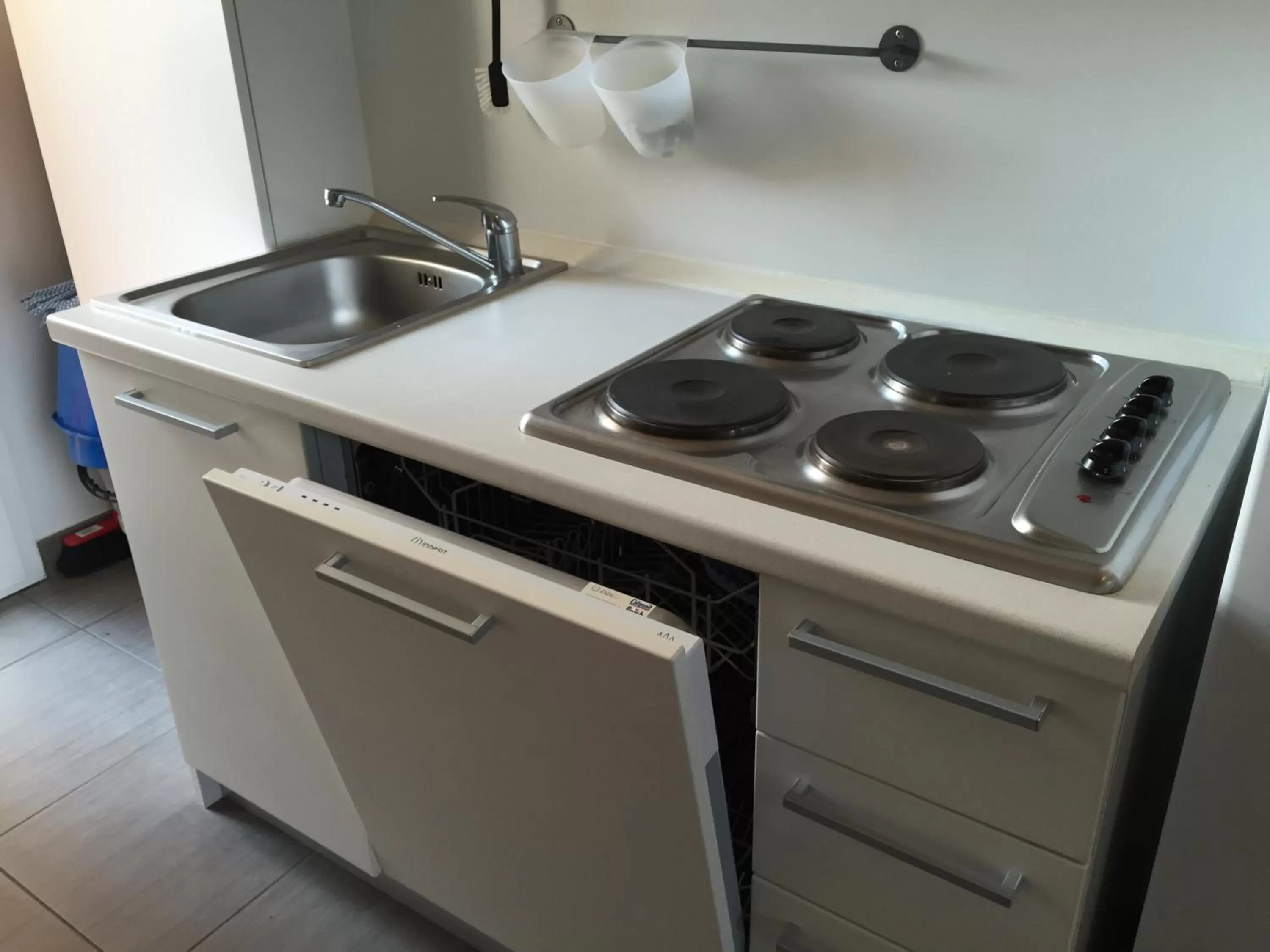 Kitchen or kitchenette in Residence La Nave